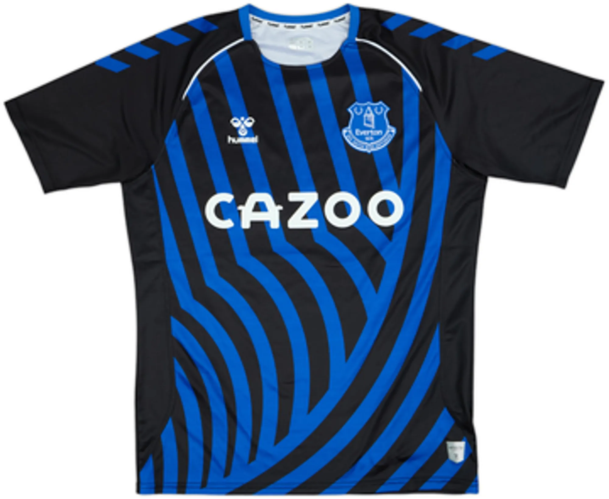 Hummel Everton Mens SS Home Shirt 2021/22