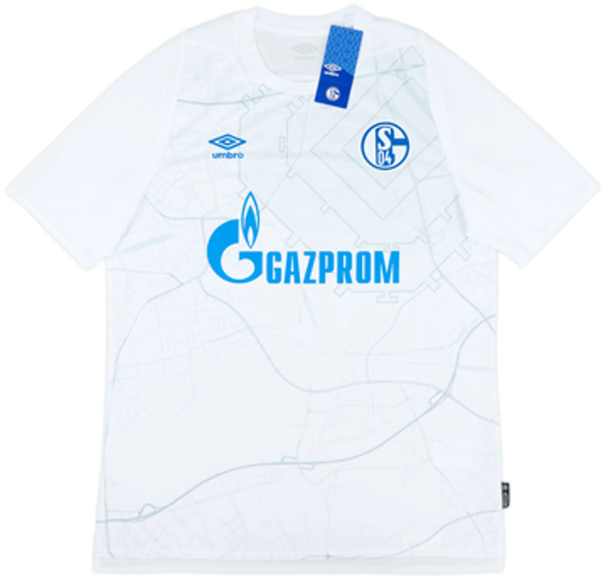 Umbro Schalke 04 Mens SS Away Shirt 2020/21