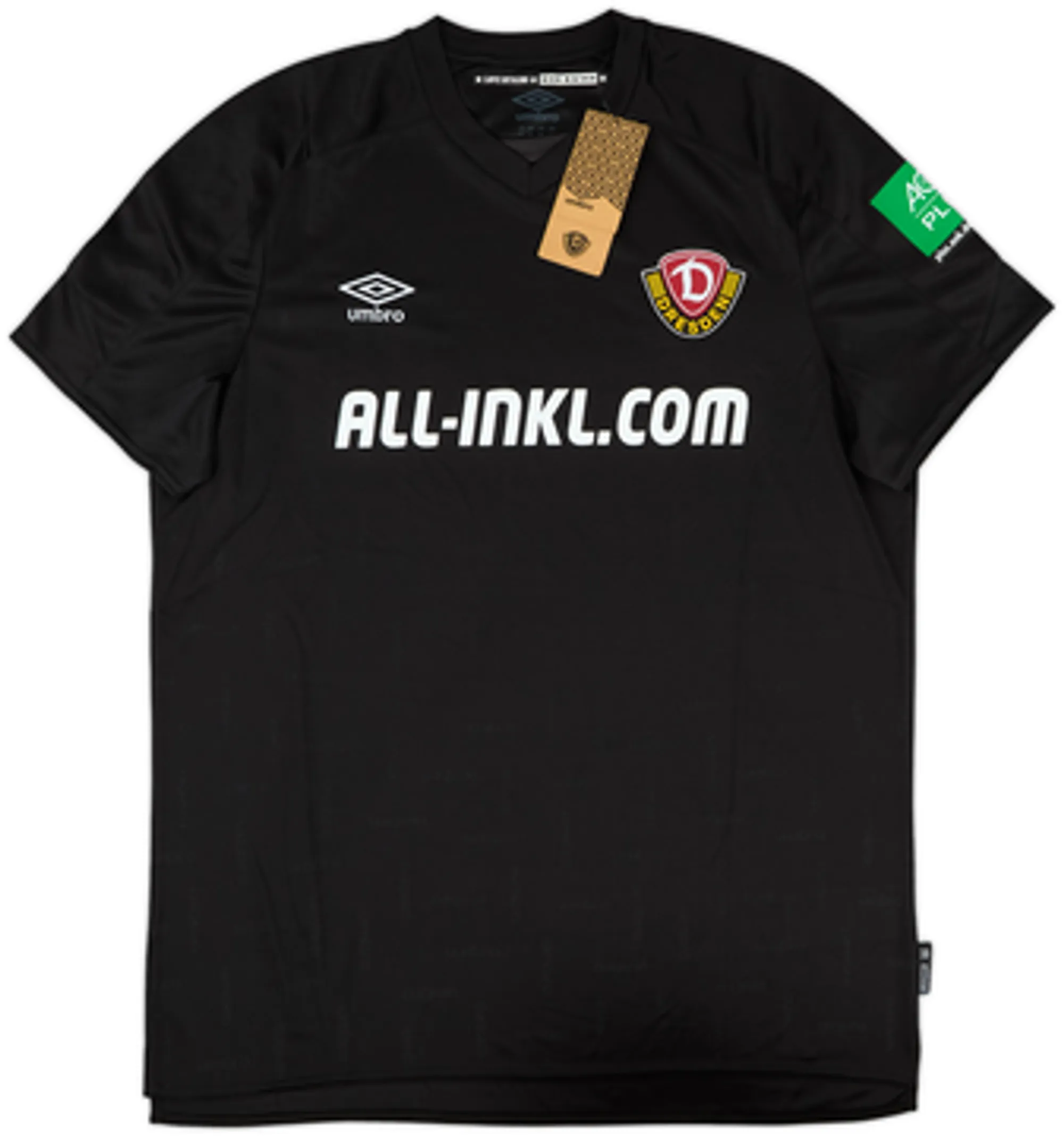Umbro Dynamo Dresden Mens SS Away Shirt 2021/22