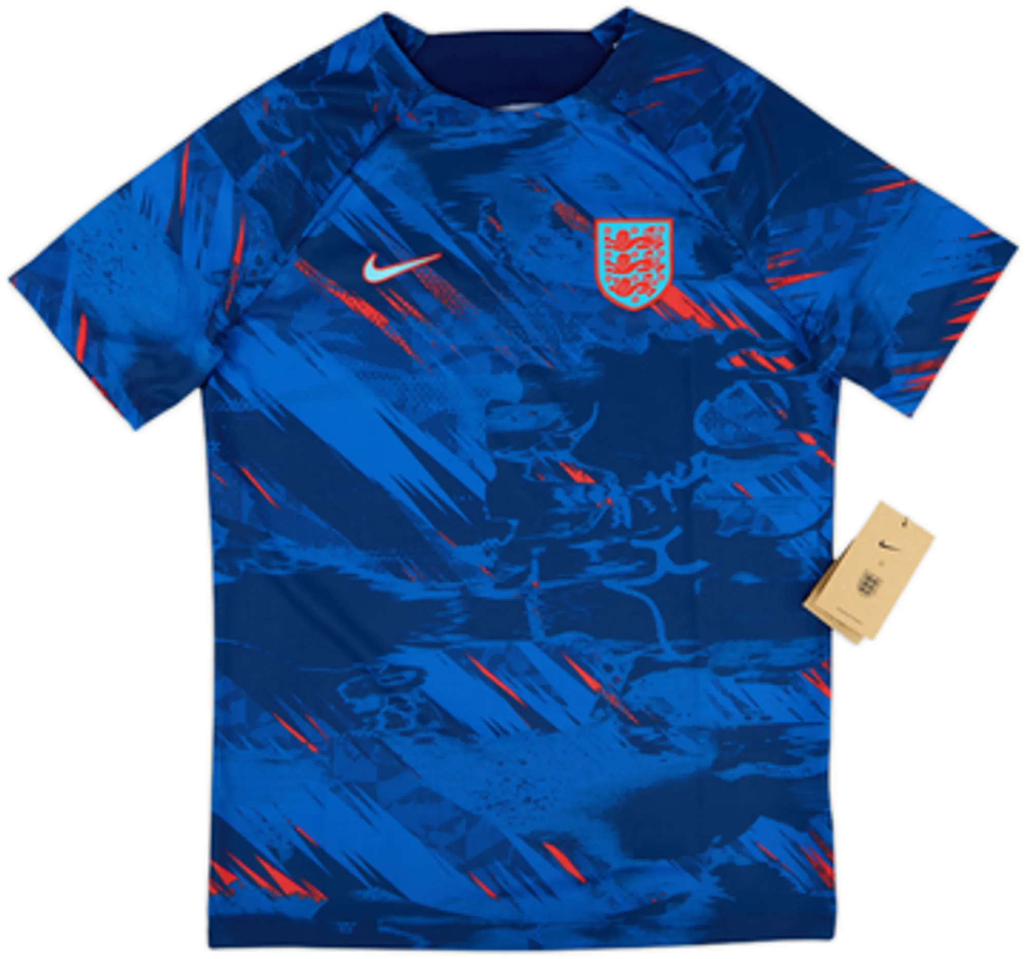 Nike England Mens SS Pre-Match Home Shirt 2022