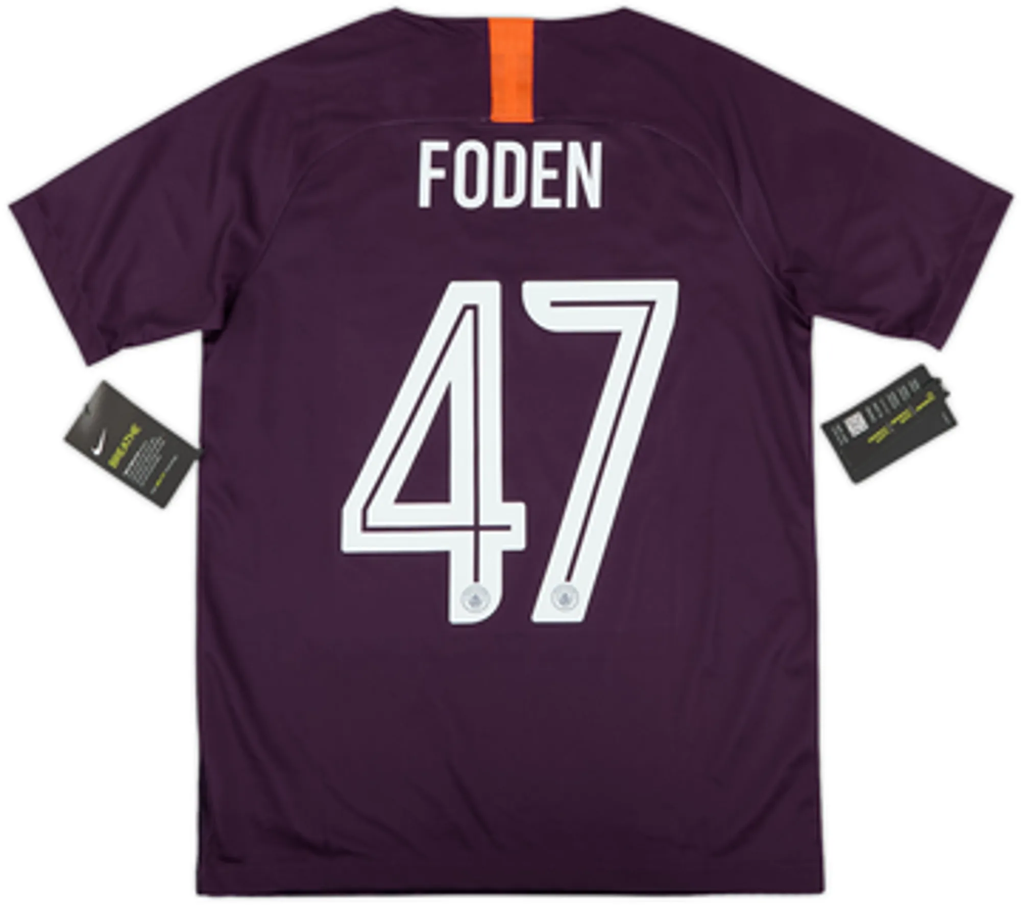 Nike Manchester City Boys SS Third Shirt 2018/19