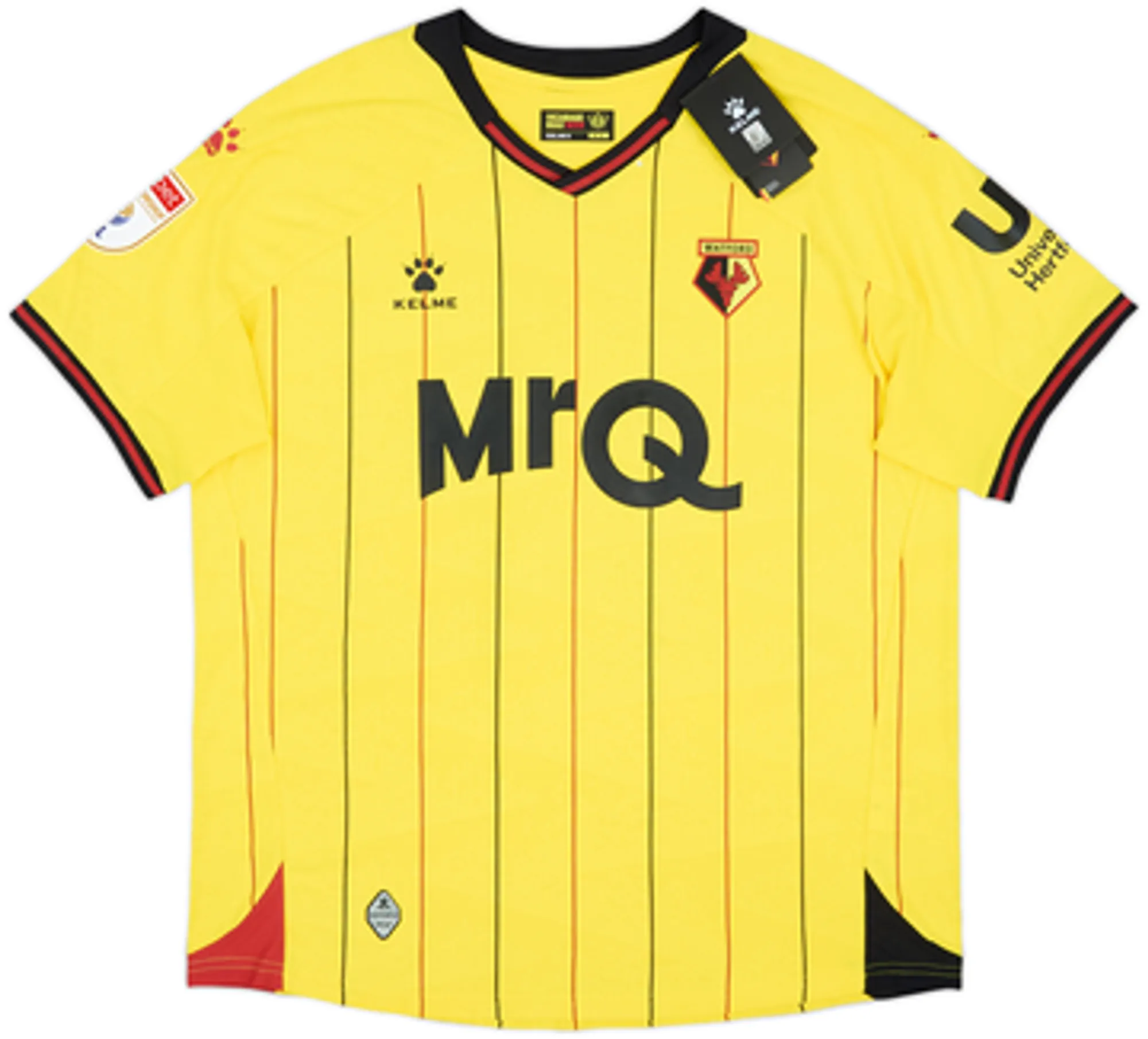 Kelme Watford Mens SS Home Shirt 2024/25
