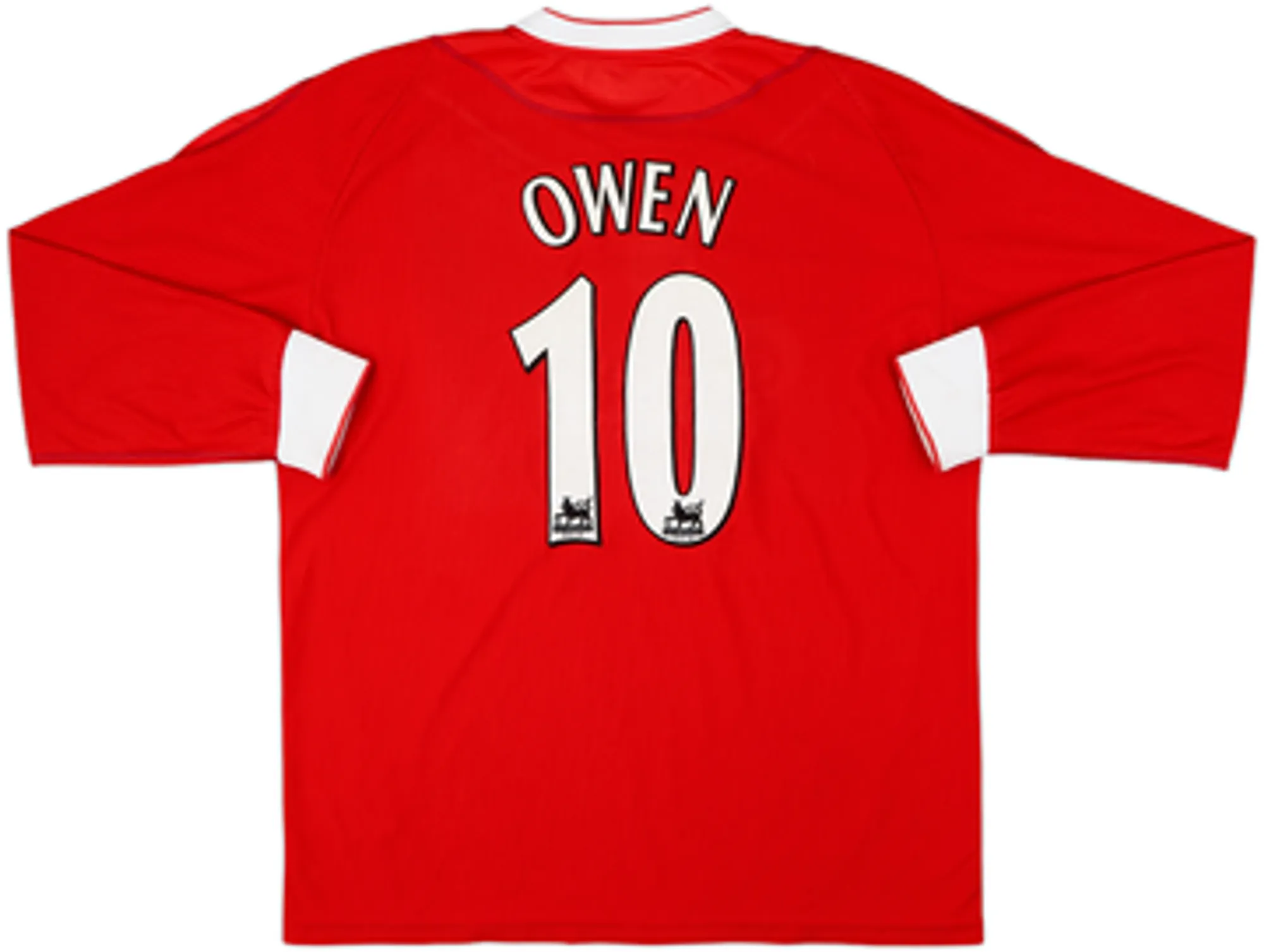 Reebok Liverpool Mens LS Home Shirt 2002/04 | LIVH02949162used