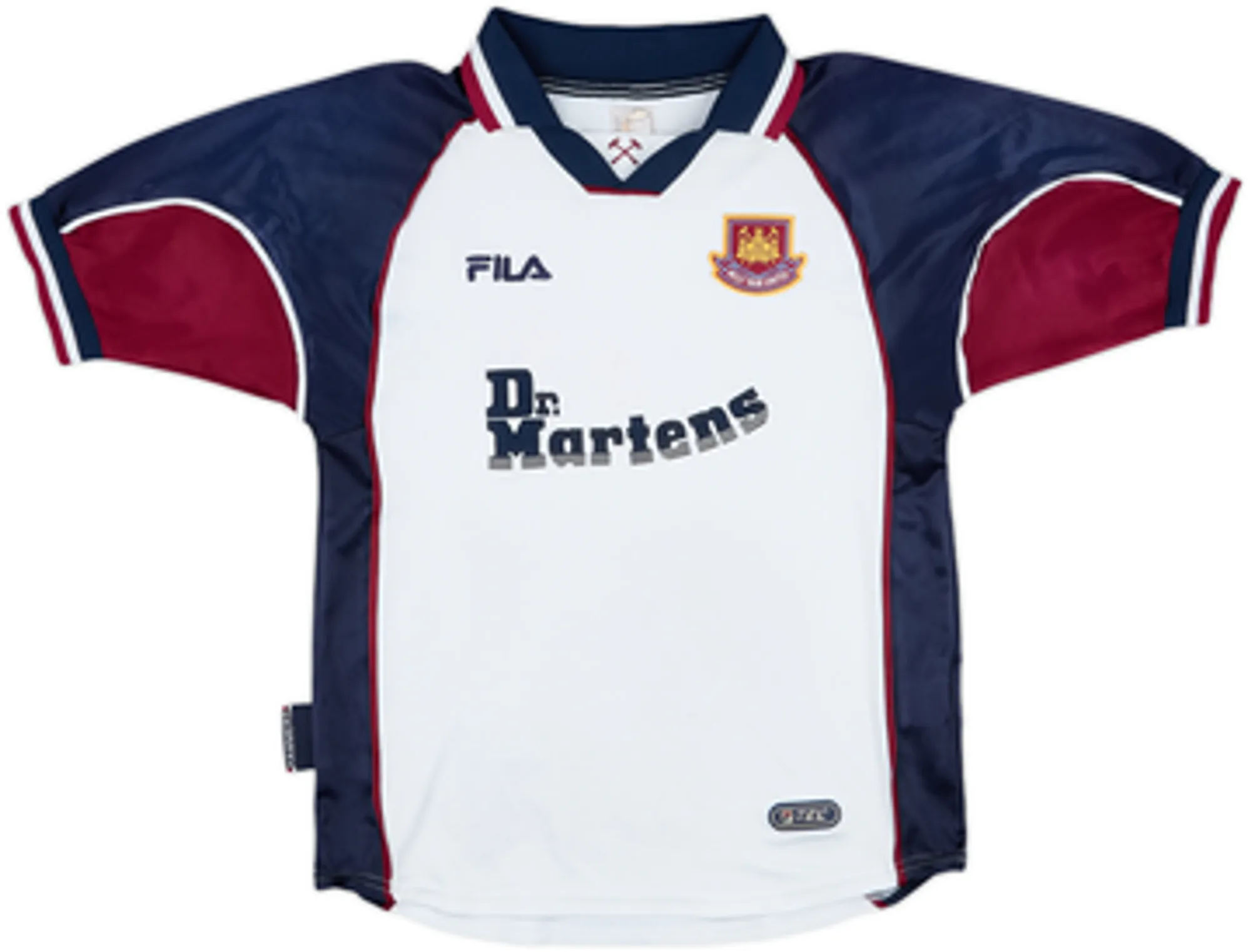 Fila West Ham United Boys SS Away Shirt 1999/01