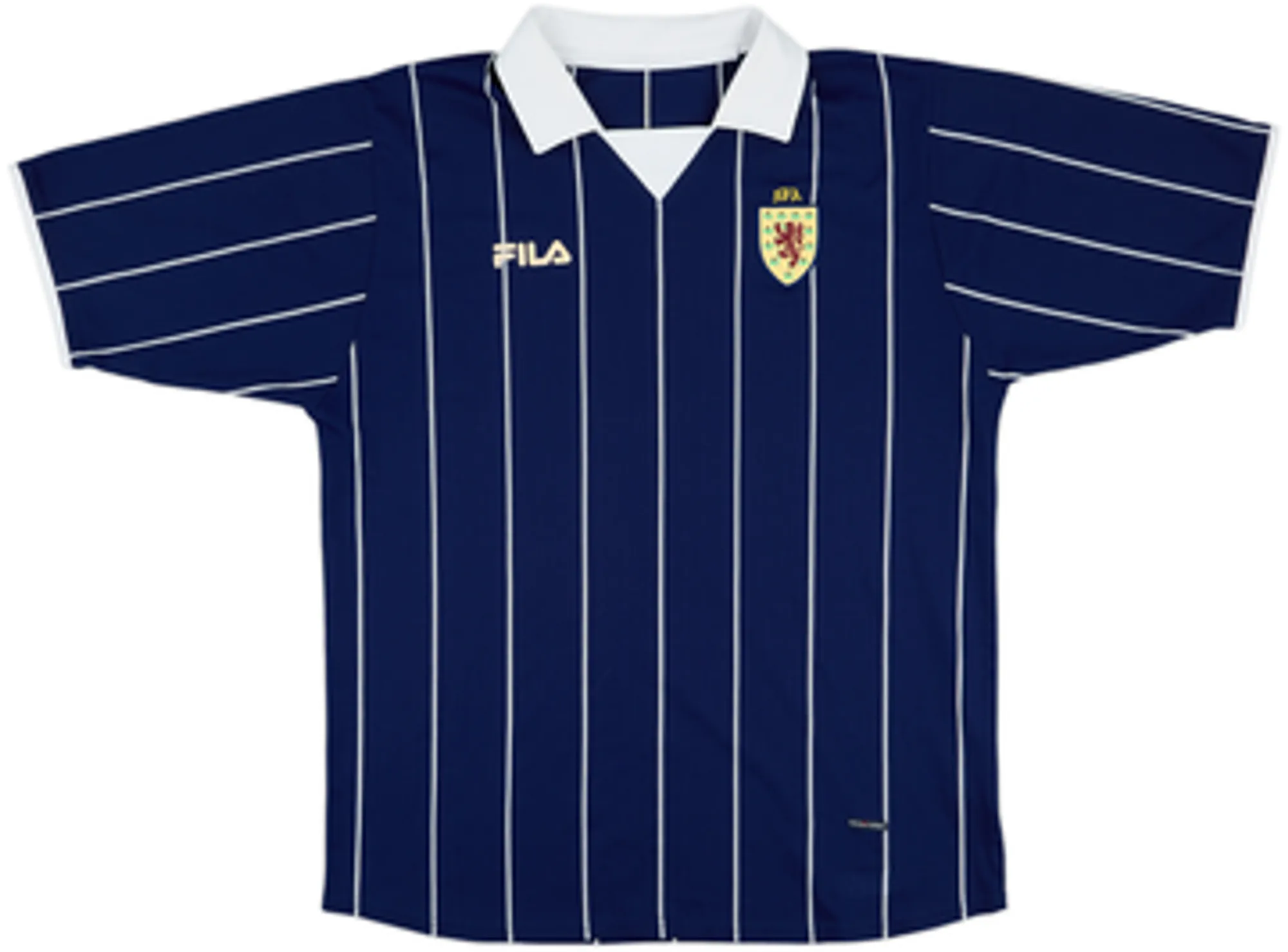 Fila Scotland Mens SS Home Shirt 2002
