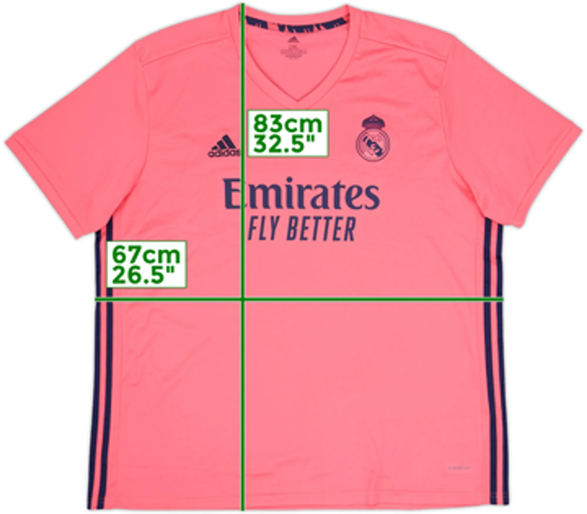 adidas Real Madrid Mens SS Away Shirt 2020/21