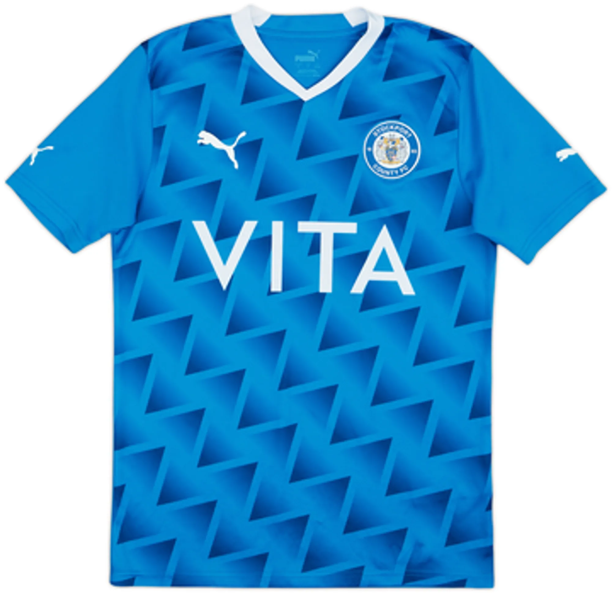 Puma Stockport County FC Mens SS Home Shirt 2021/22