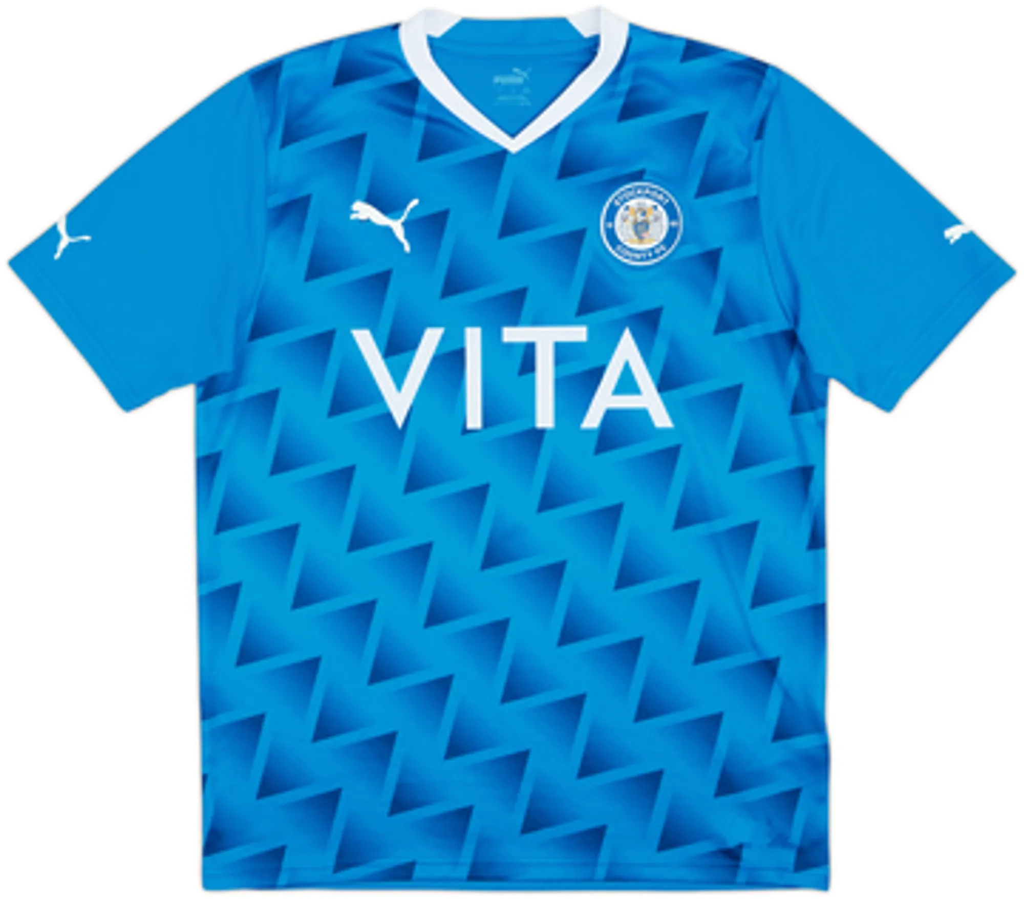Puma Stockport County FC Mens SS Home Shirt 2021/22