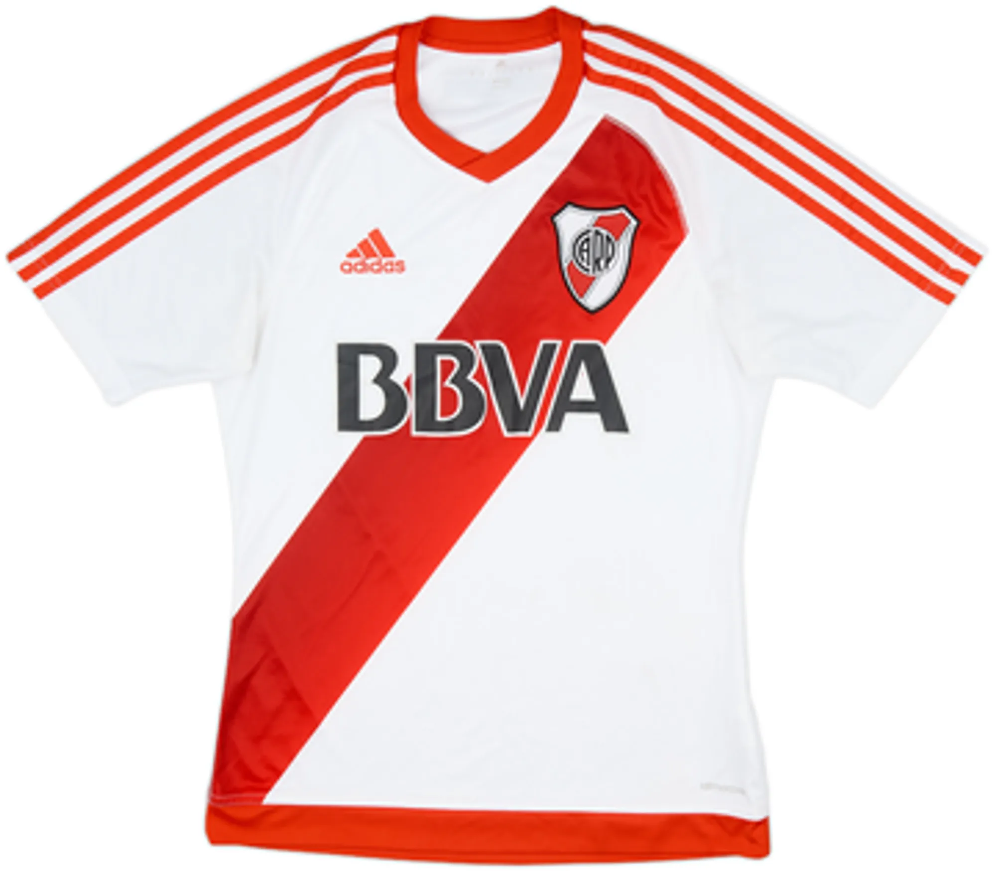adidas River Plate Mens SS Home Shirt 2016/17