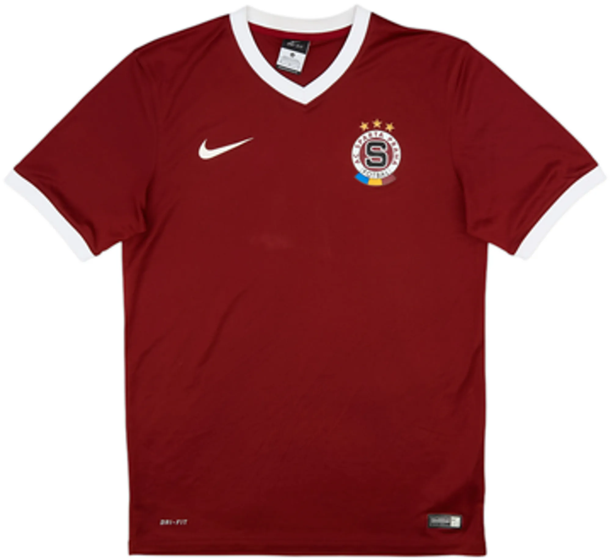 Nike Sparta Prague Mens SS Home Shirt 2014/15