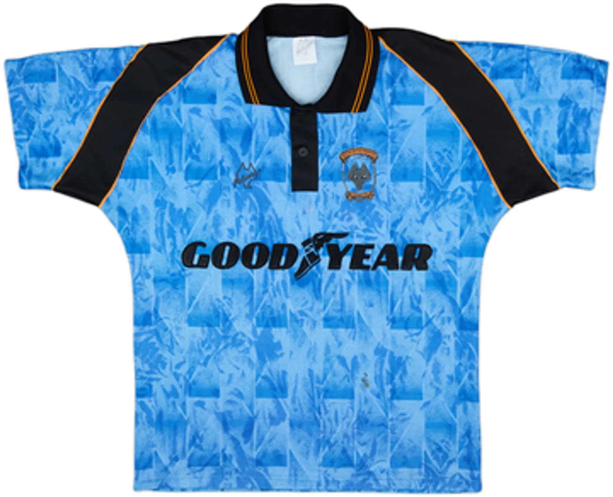 Away Wolverhampton Wanderers Mens SS Away Shirt 1992/94