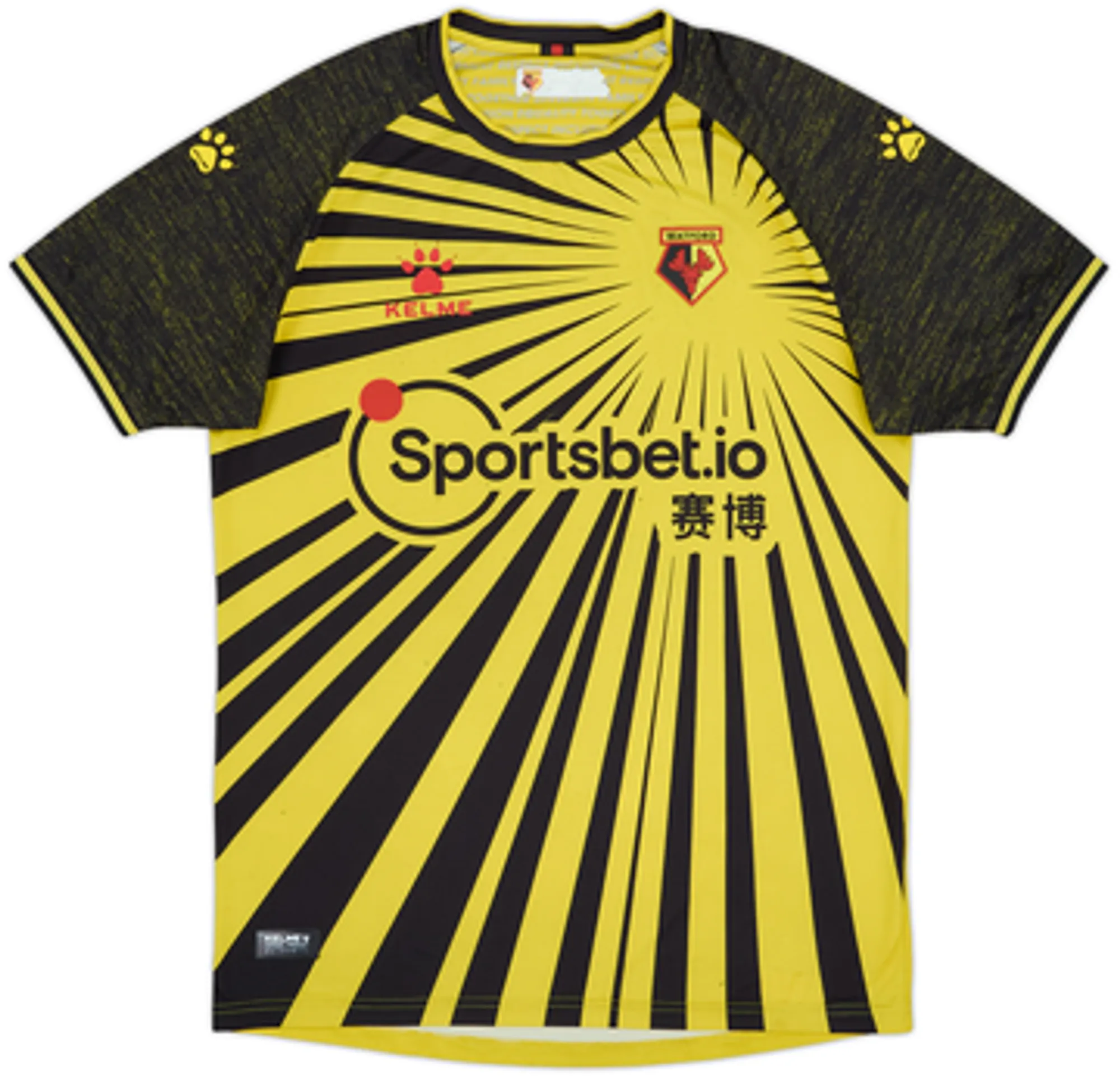 Kelme Watford Mens SS Home Shirt 2020/21