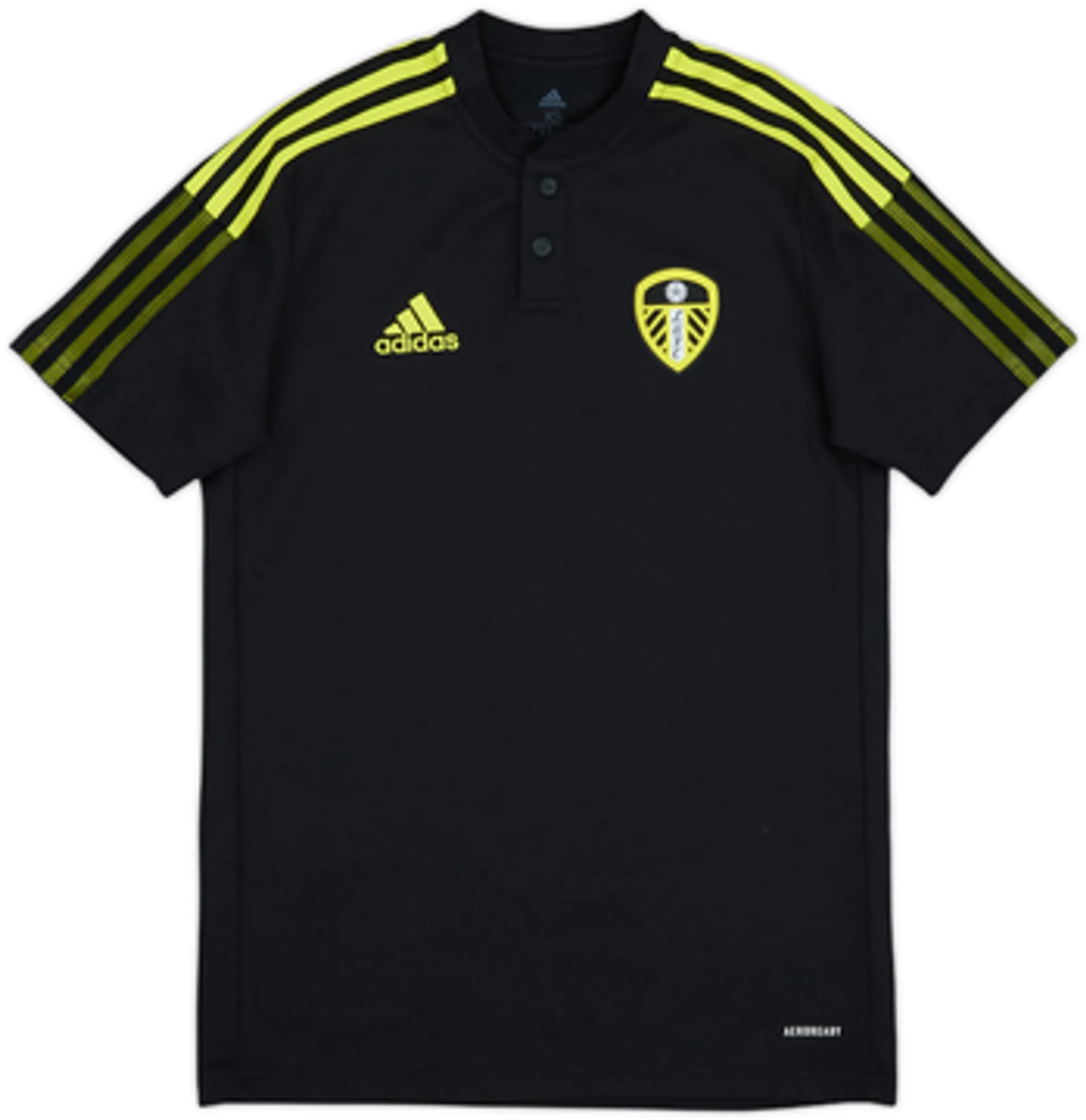 2021-22 Leeds adidas Polo Shirt - 9/10 - (XS)