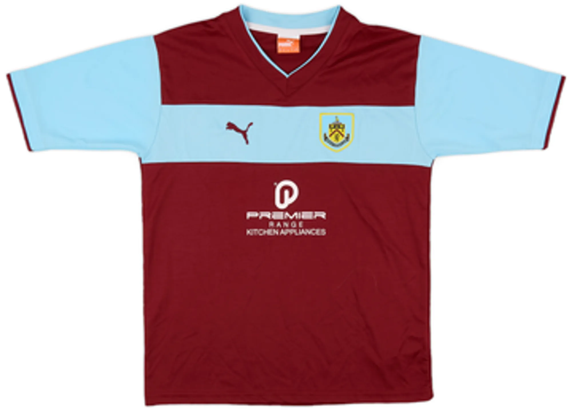 Puma Burnley Mens SS Home Shirt 2012/13