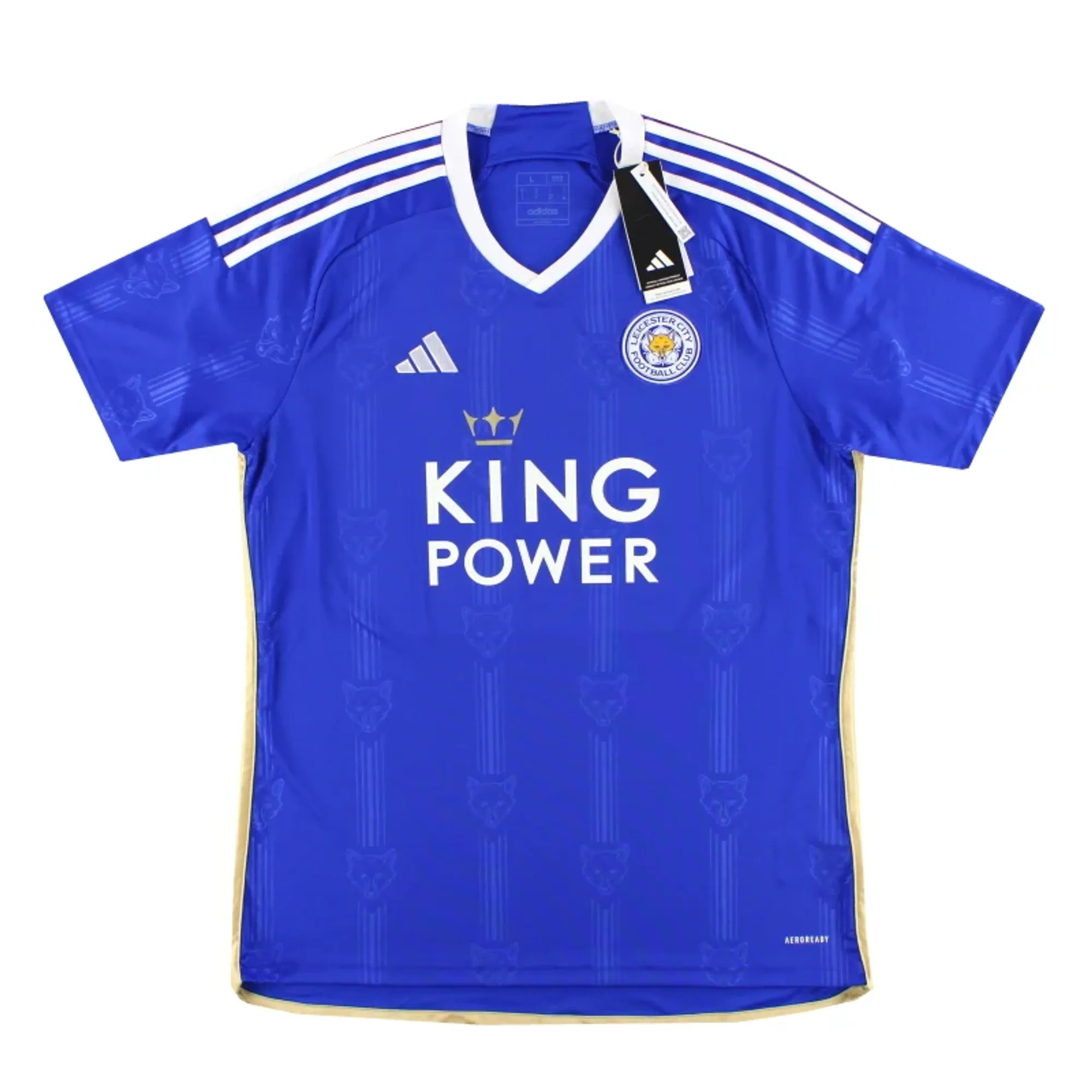 2023-24 Leicester adidas Home Shirt *w/tags* - Leicester City / w/tags 