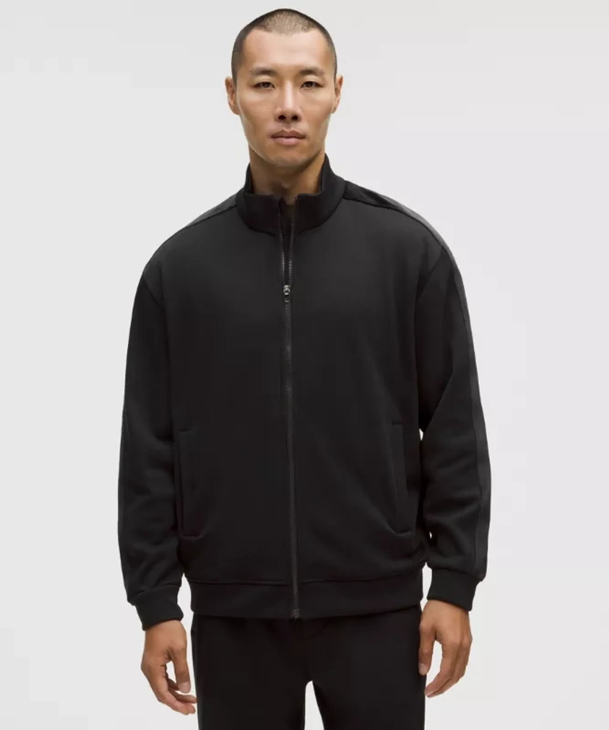 lululemon – Men's Velour-Lined Full Zip Jacket – Color Black – Size Large