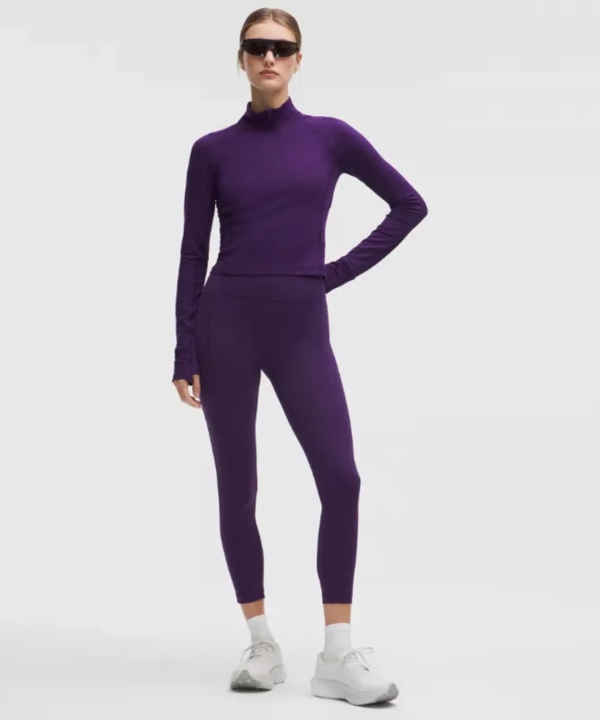 lululemon – Women's Swift Speed High-Rise Tight Leggings – 25" – Color Purple – Size 0