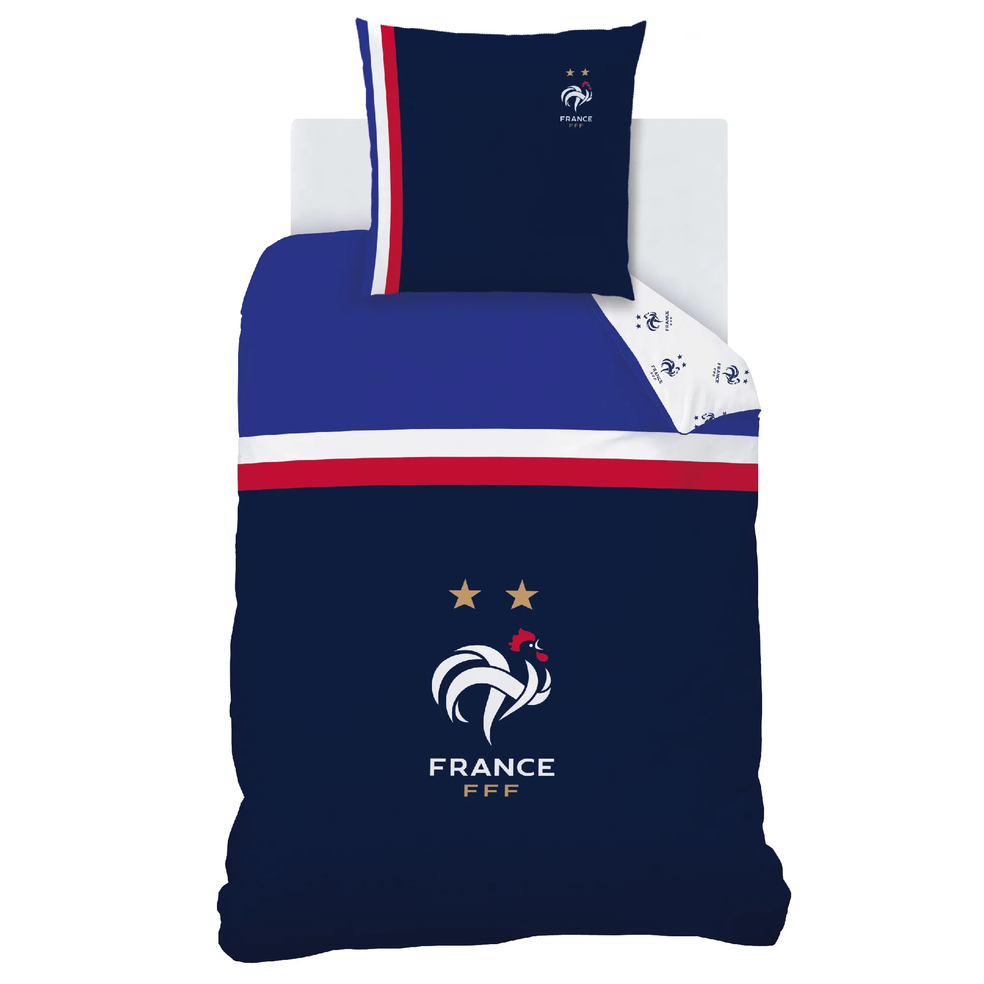France Drapeau Bedding Set - 140 x 200 + 63 x 63