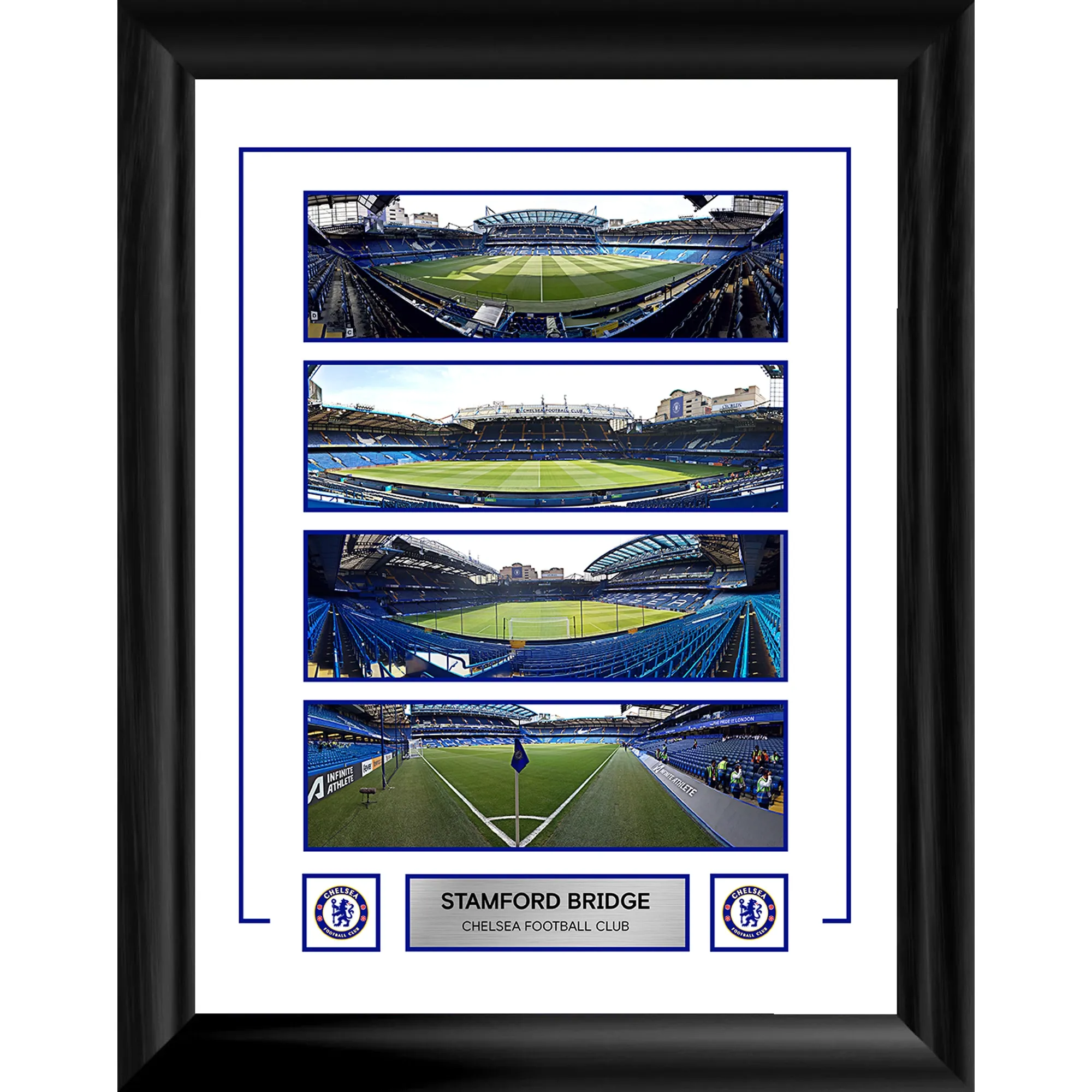 Chelsea Stadium Montage Framed Print - 12 x 16