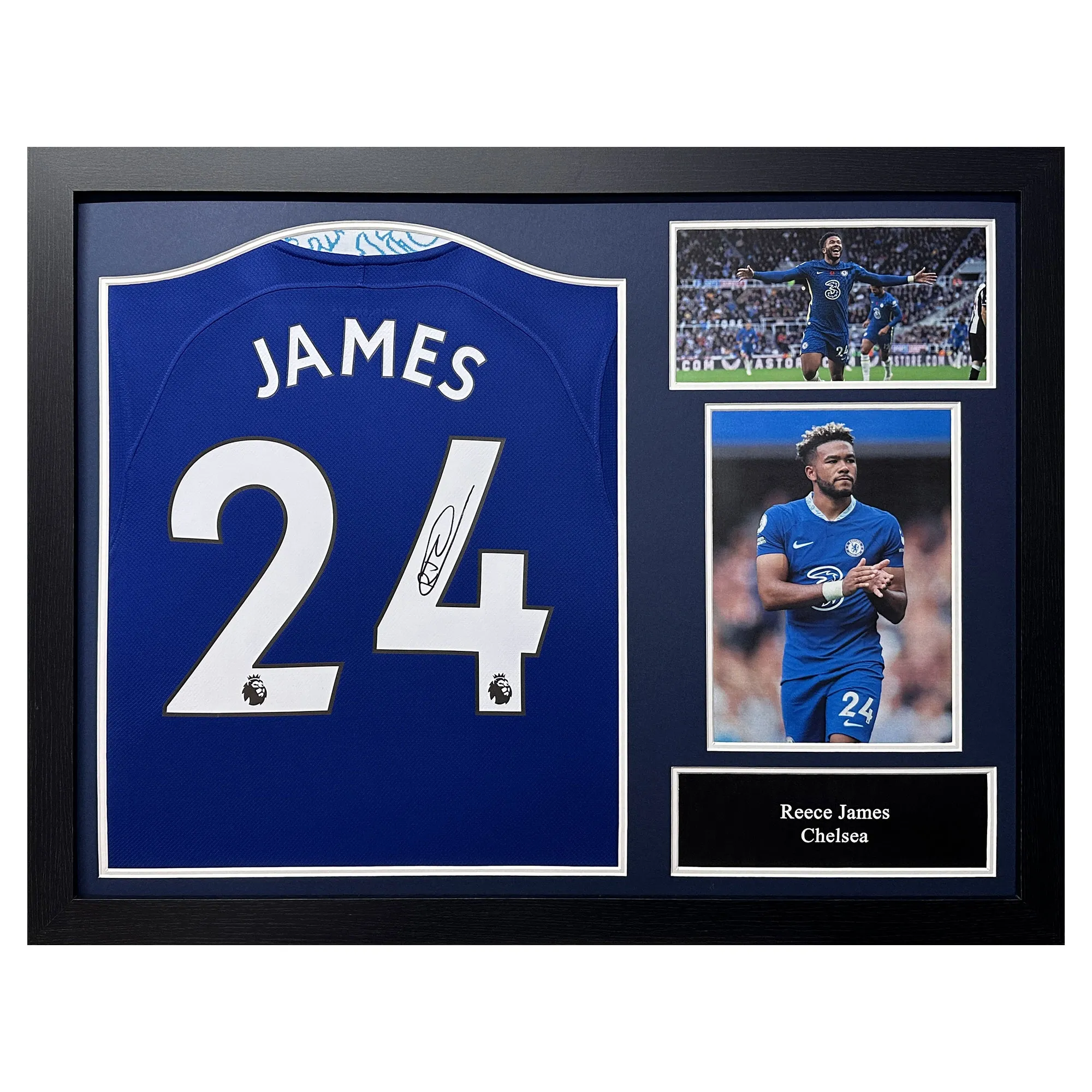 Reece James Signed Chelsea 2022/23 Shirt - Framed