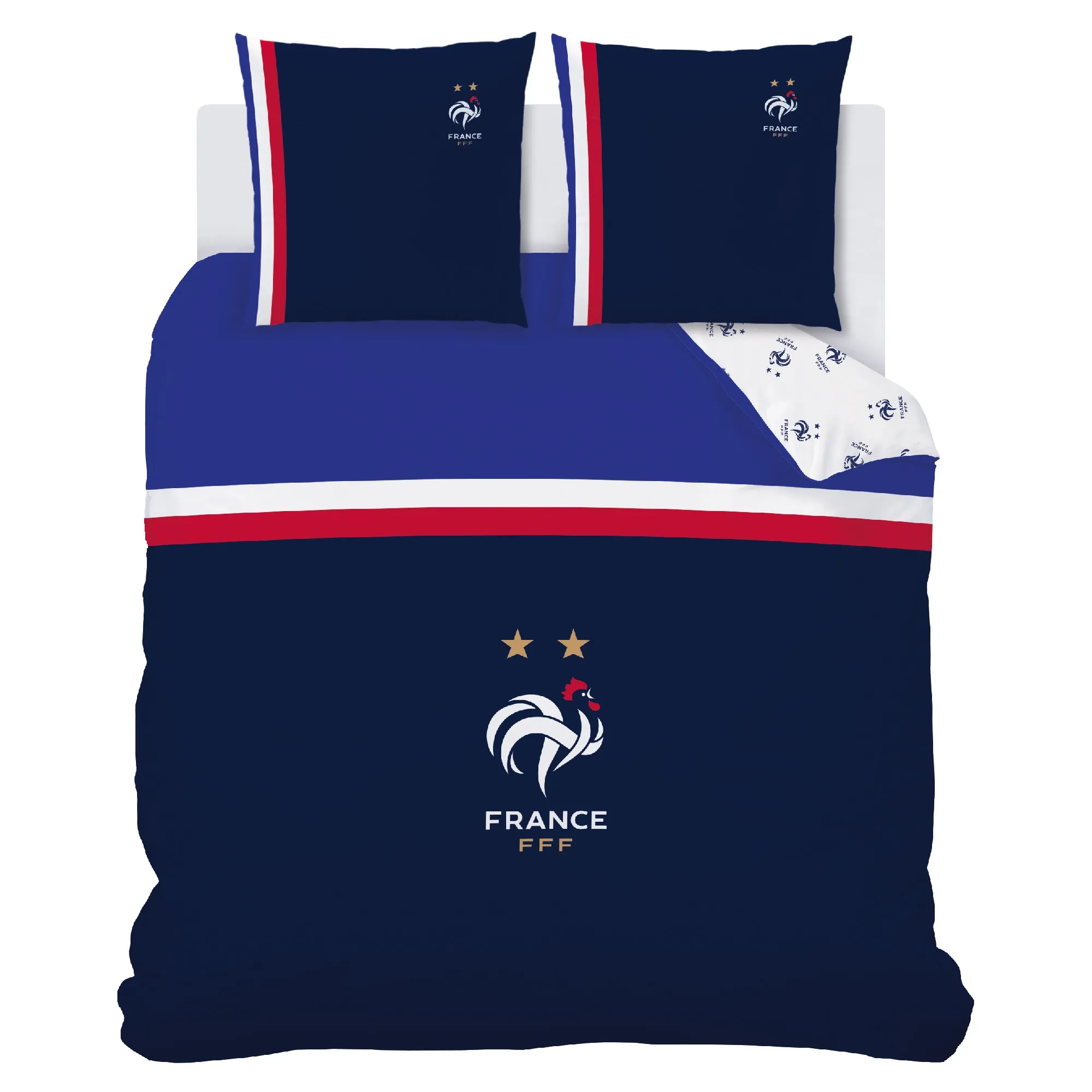 France Drapeau Bedding Set - 240 x 220 + 2 63 x 63