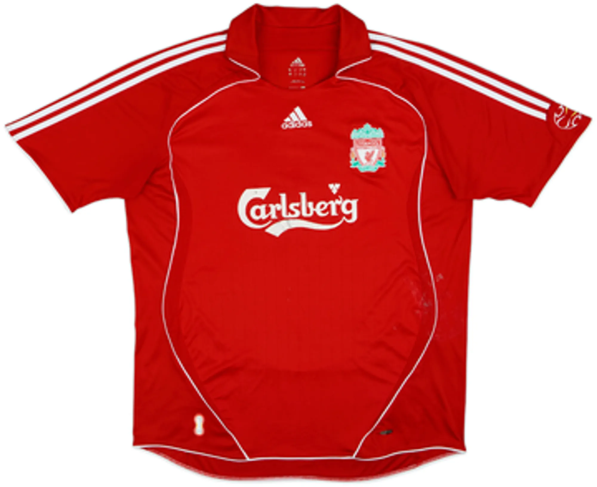 adidas Liverpool Mens SS Home Shirt 2006/08
