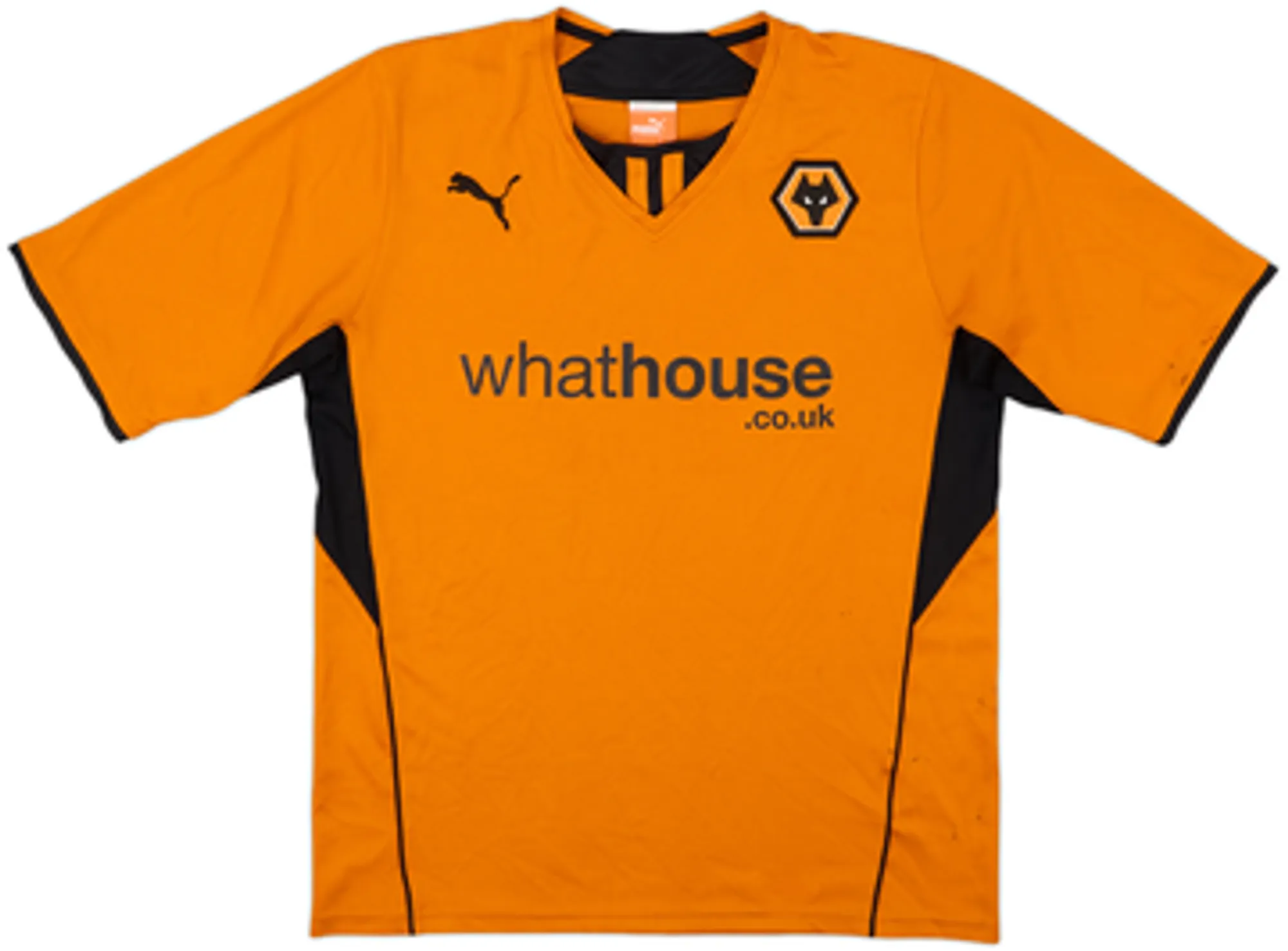 Puma Wolverhampton Wanderers Mens SS Home Shirt 2013/14