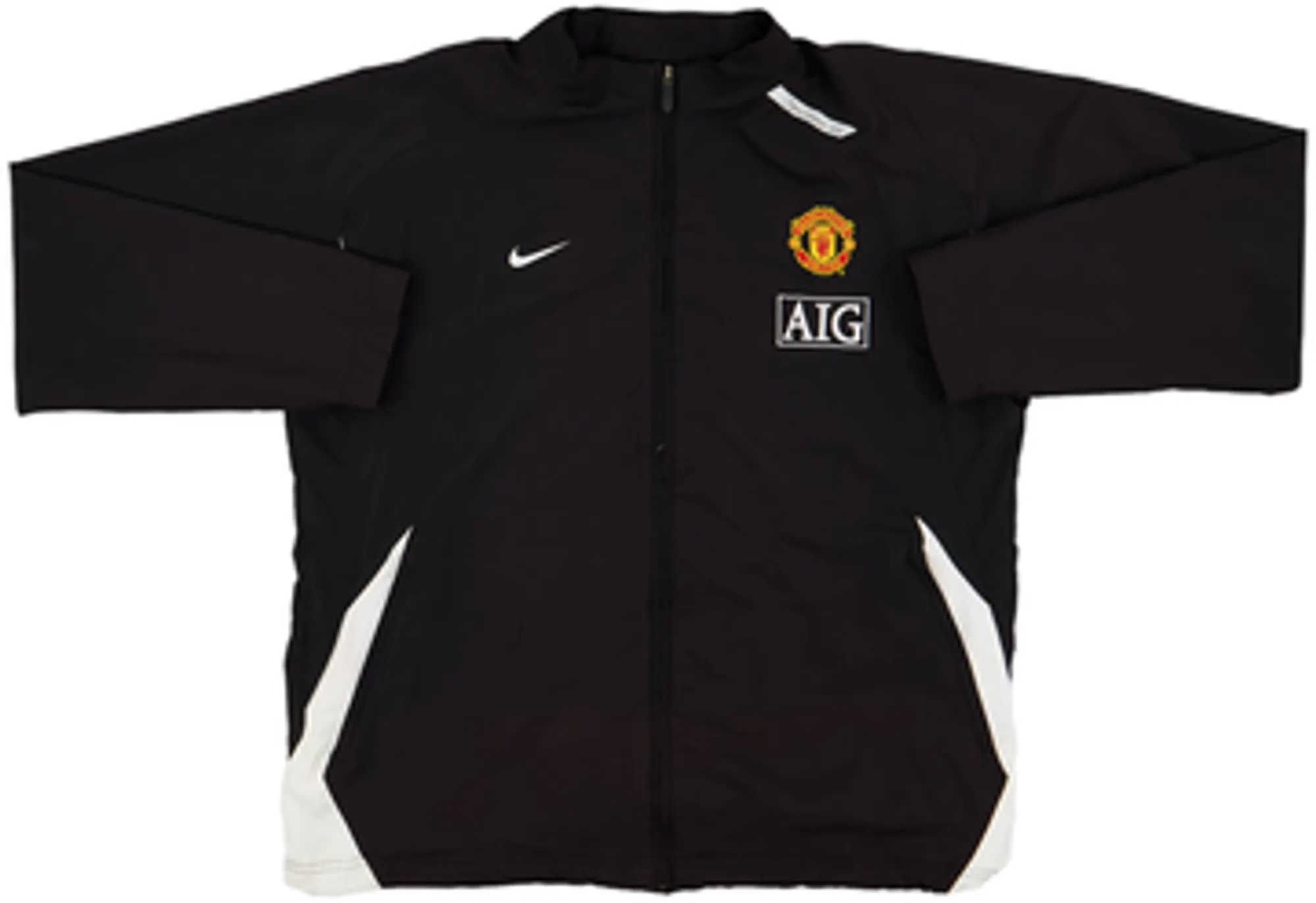 2007-08 Manchester United Nike Track Jacket - 9/10 - (XXL)