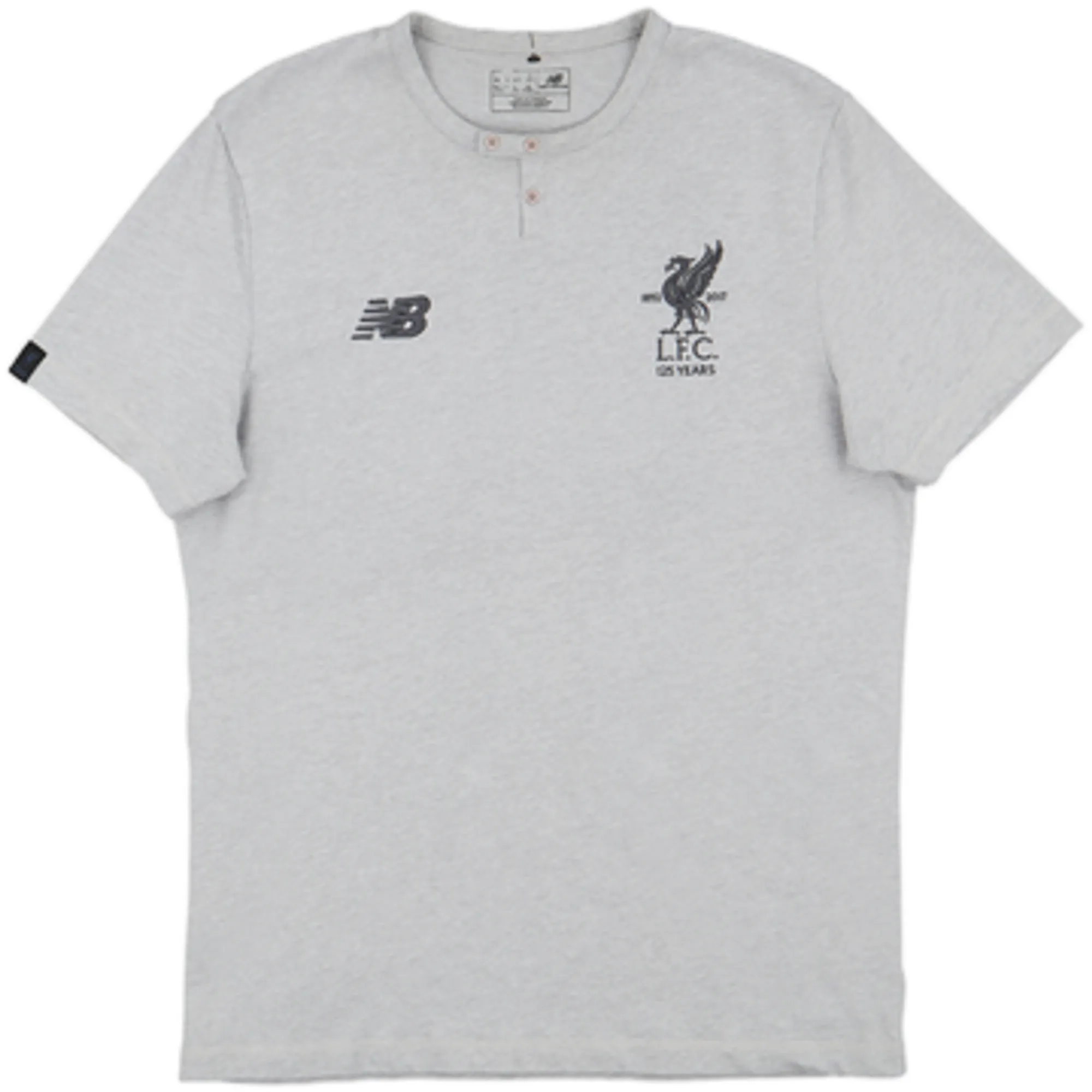 2017-18 Liverpool New Balance Cotton Tee - 7/10 - (L)