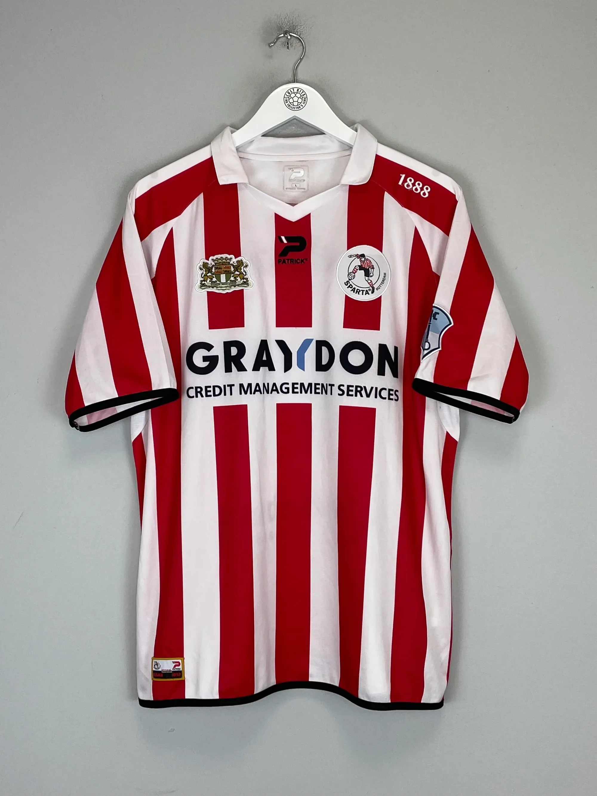 2008/09 SPARTA ROTTERDAM #10 HOME SHIRT (L) PATRICK | CULT KITS
