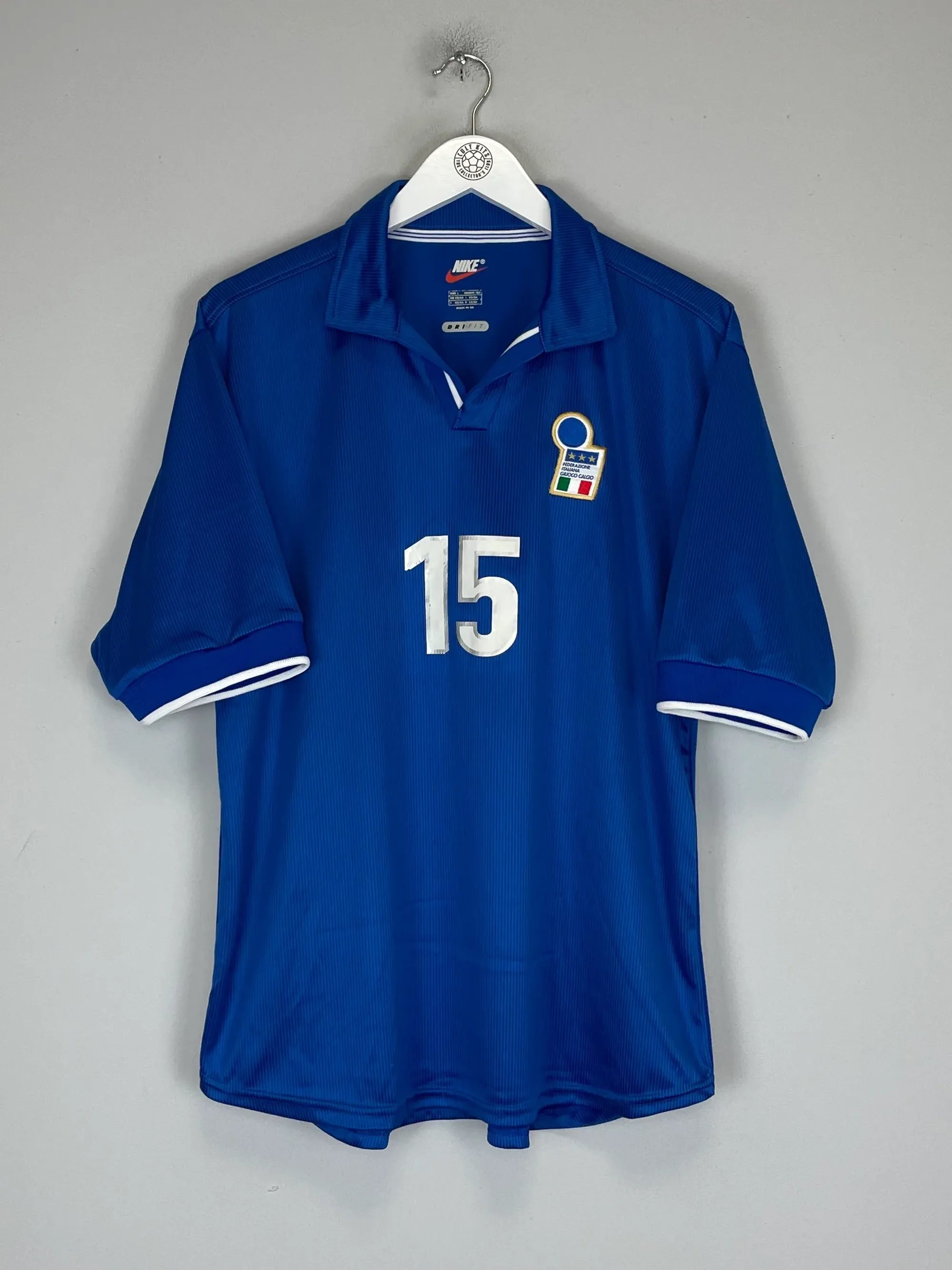 1997/98 ITALY #15 *PLAYER ISSUE* HOME SHIRT (L) NIKE | CULT KITS