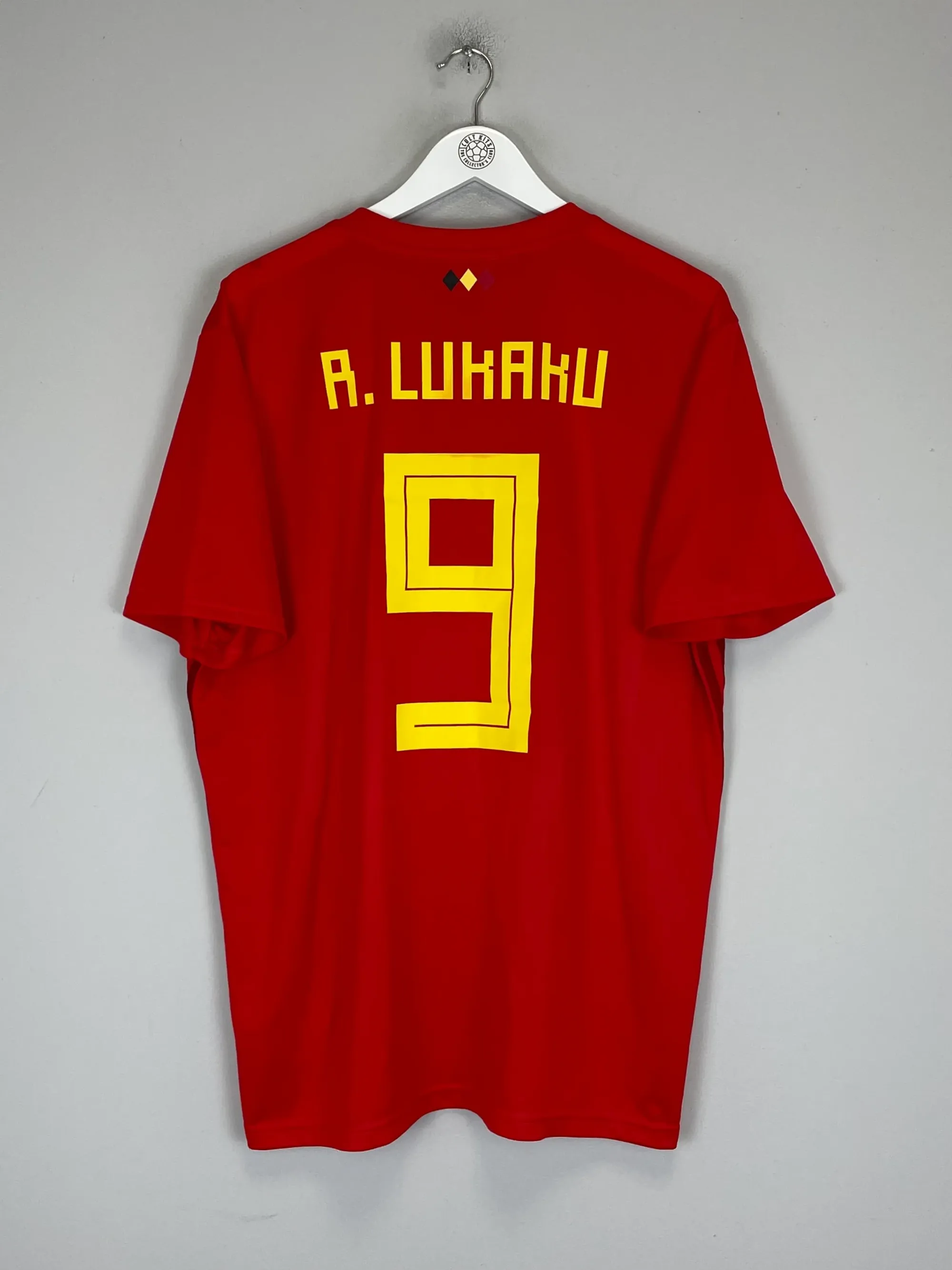 2018/19 BELGIUM LUKAKU #9 HOME SHIRT (XL) ADIDAS | CULT KITS