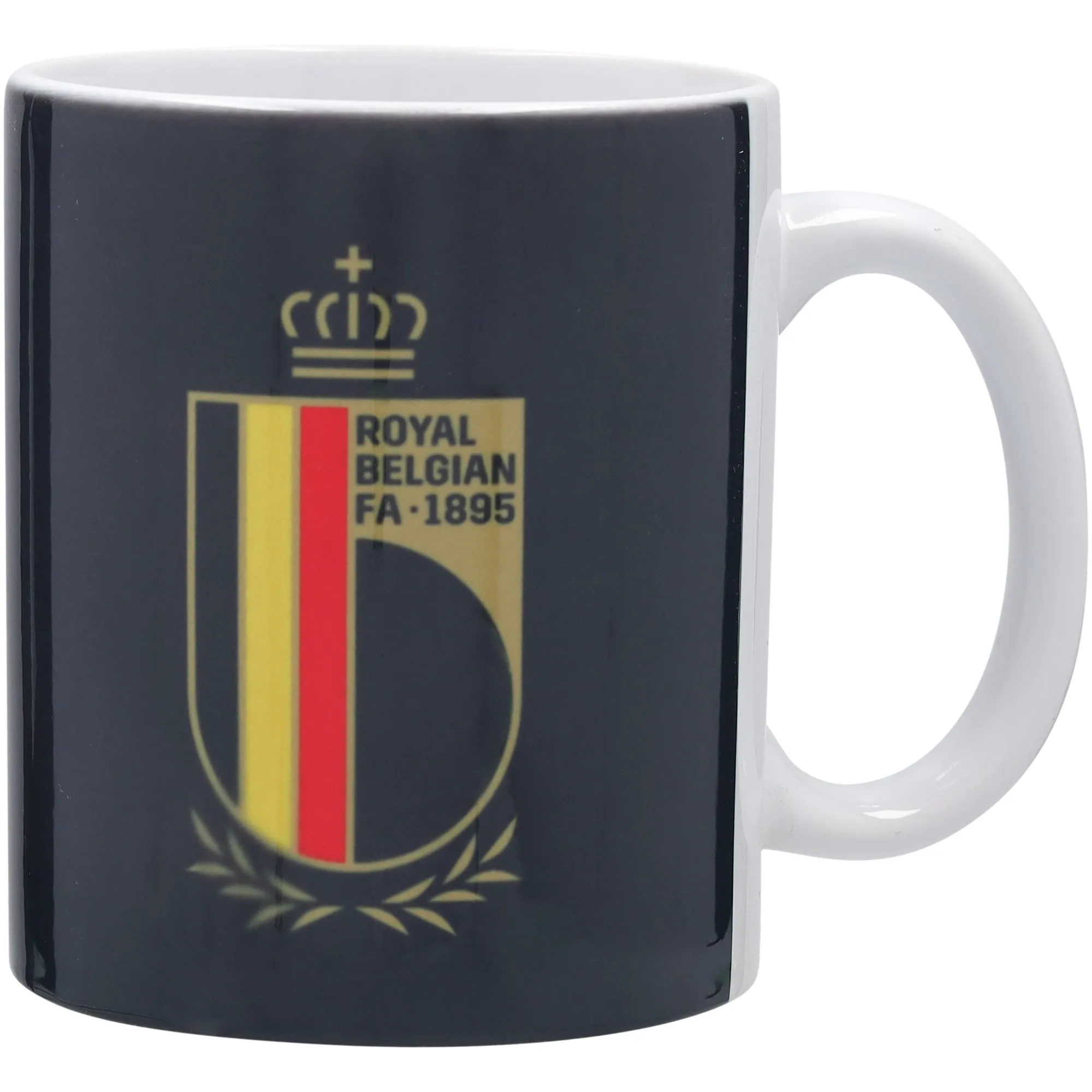 Belgium FA Crest Mug - 11oz - Black
