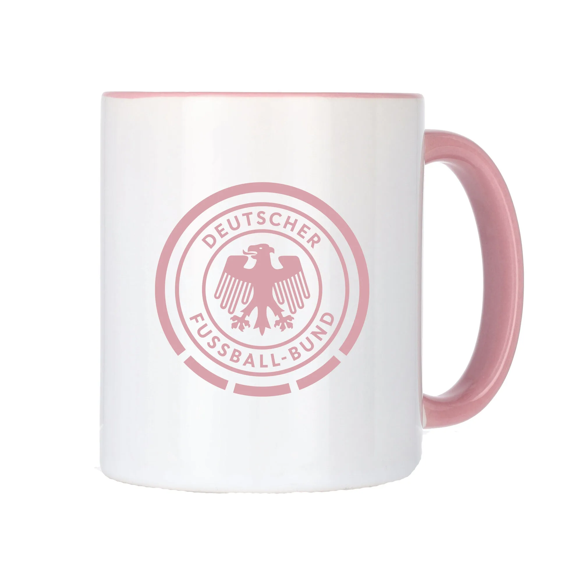 Germany National Team Logo Coloured inside 11oz Coffee Mug - Pink