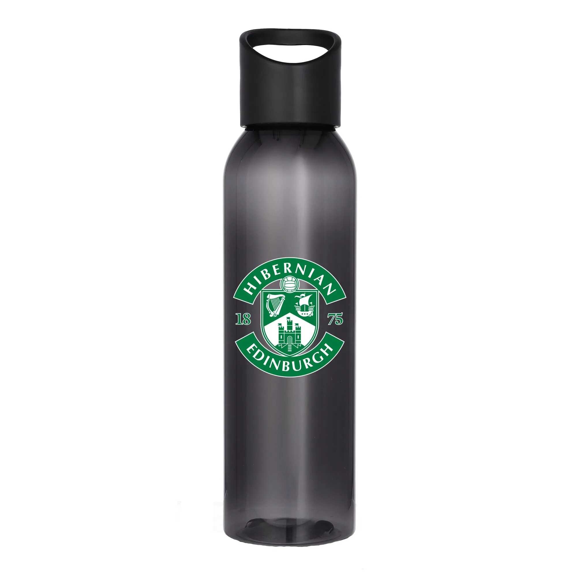 Hibernian Plastic 650ml Drink Bottle - Black