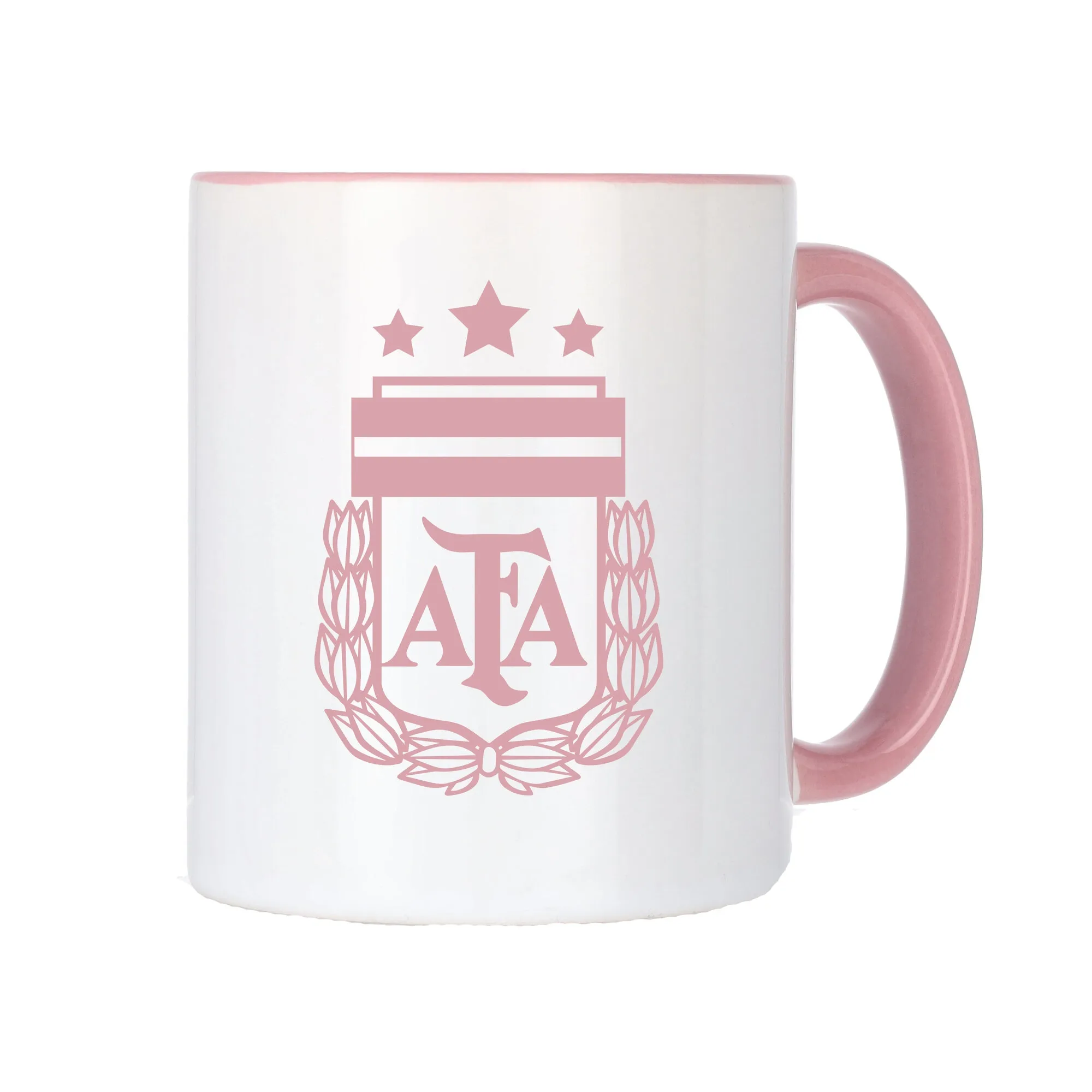 Argentina Logo Coloured inside 11oz Coffee Mug - Pink