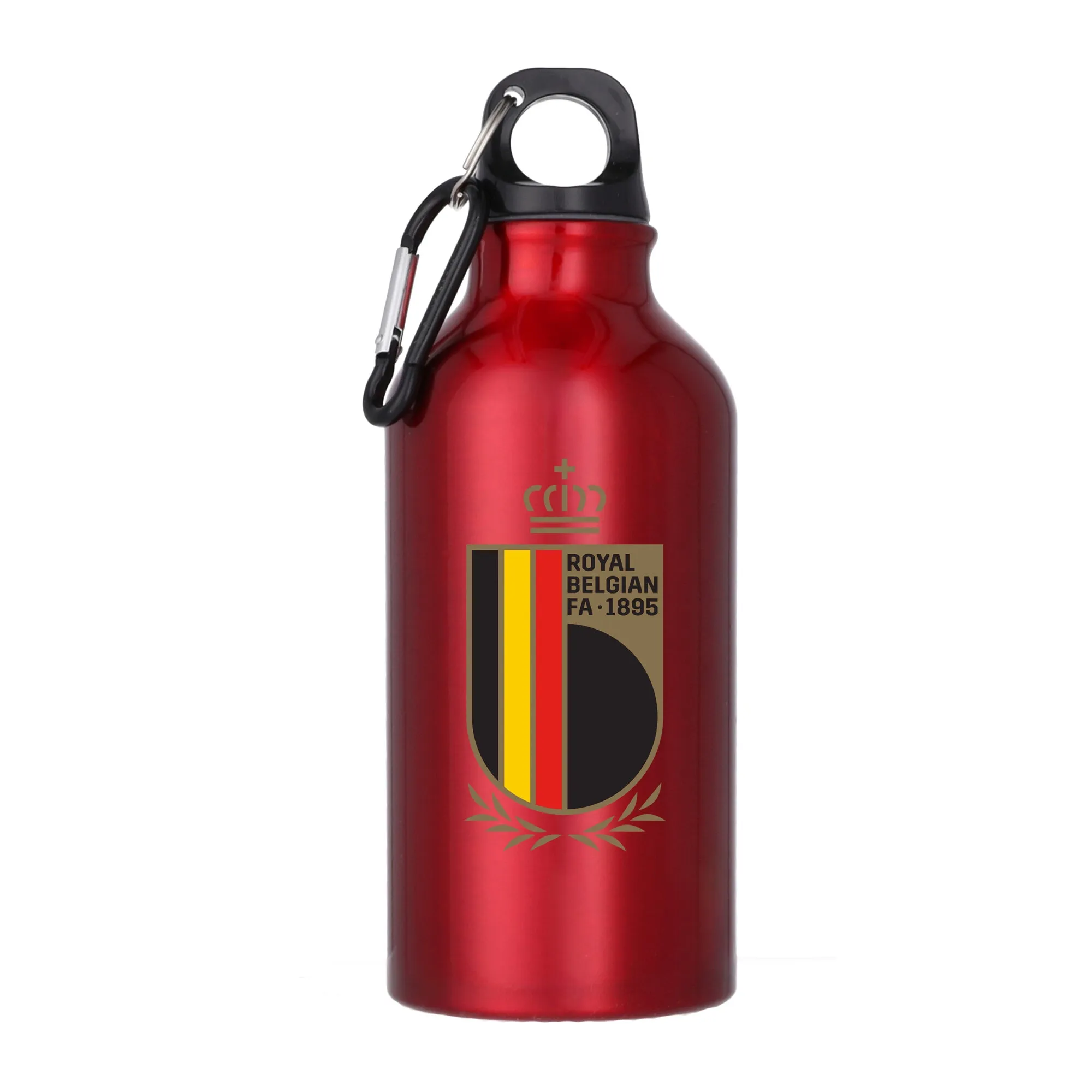 Belgium National Team Logo Aluminum 400ml Drink Bottle - Red