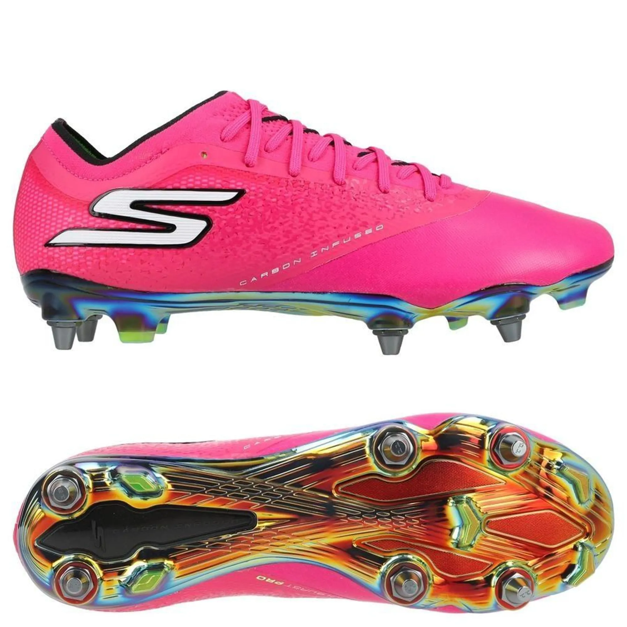 Skechers Razor 1.5 Elite SG Shoes in Pink/Black