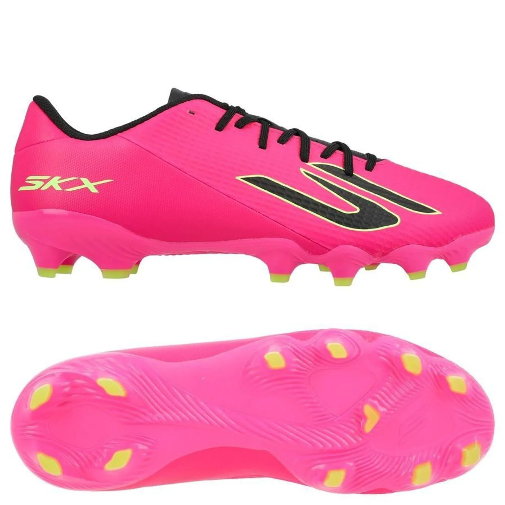 Skechers SKX_2 Academy FG Shoes in Pink/Black