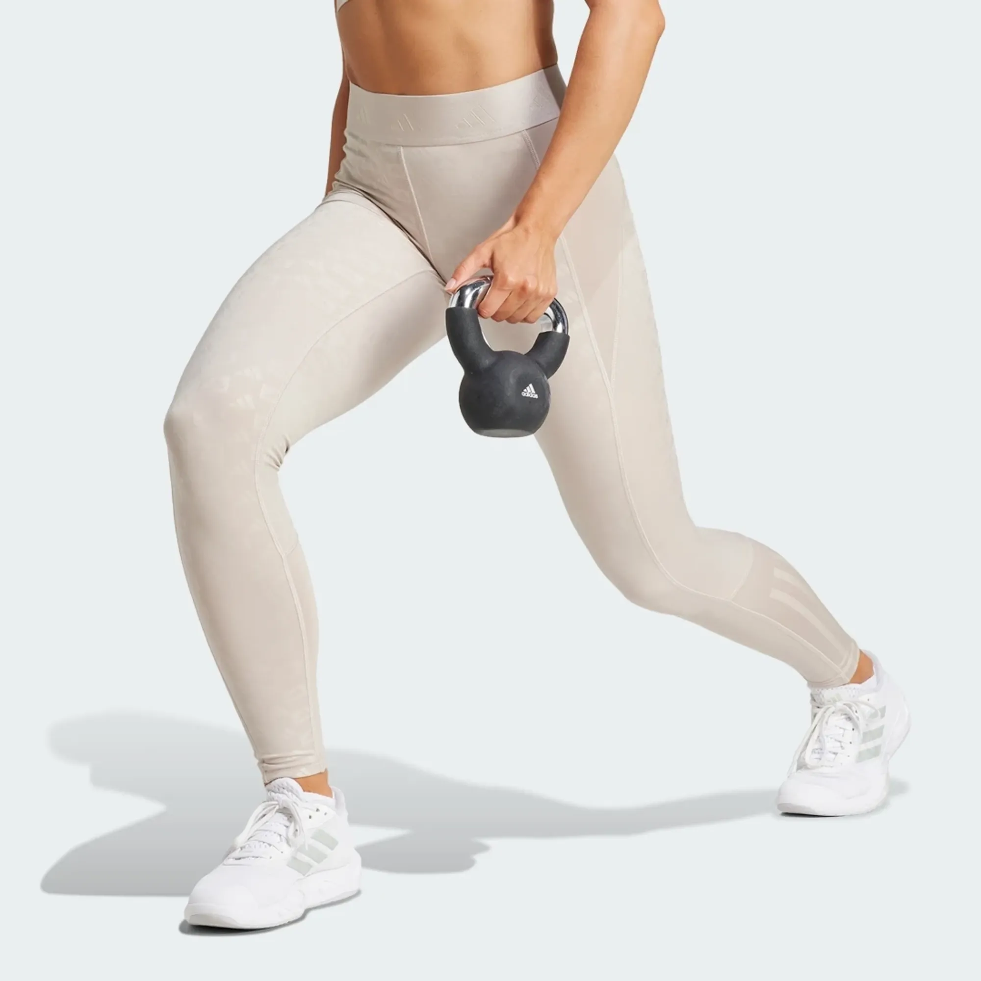 adidas Hyperglam Full-Length Emboss Leggings