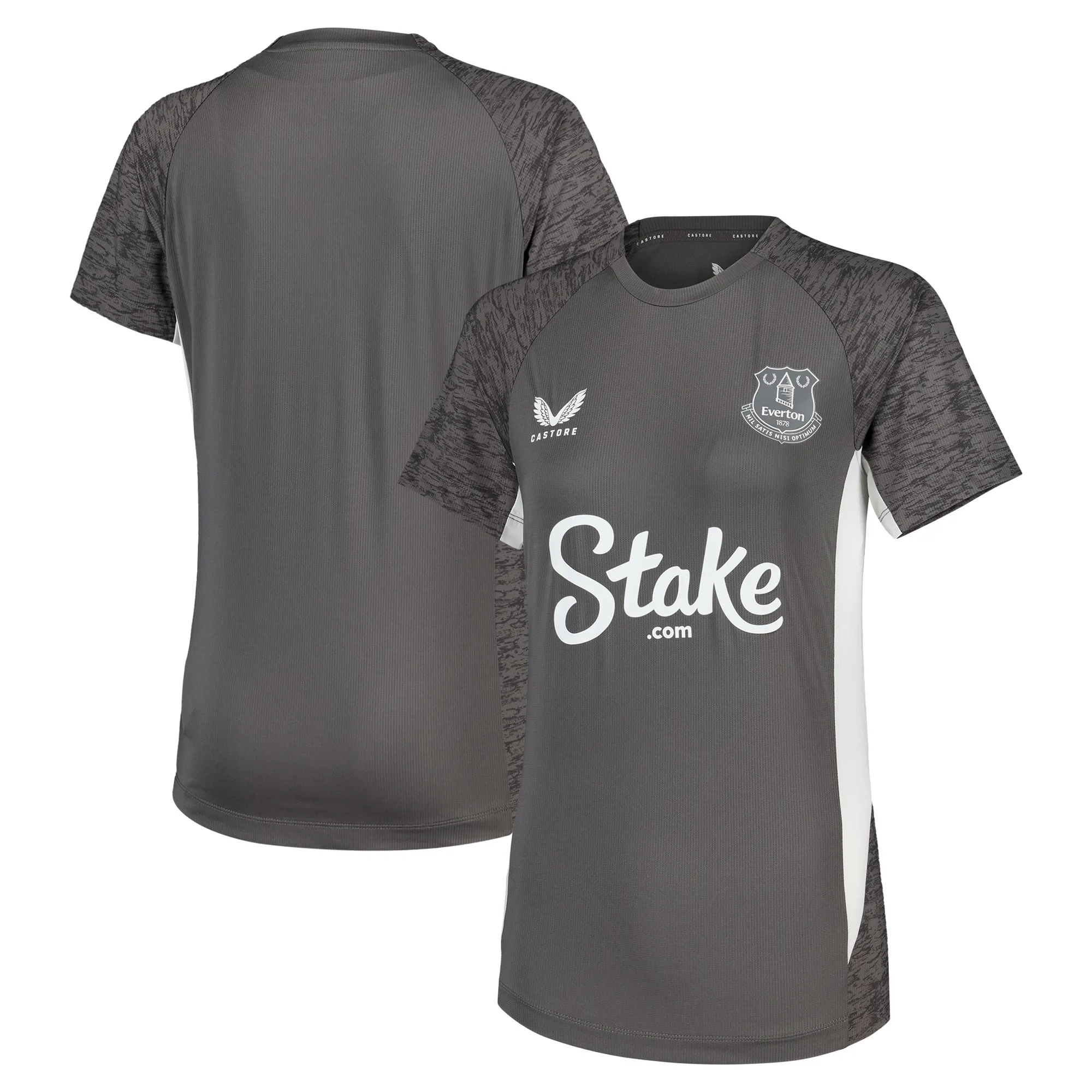 Everton Castore Players Training Top - Grey - Womens