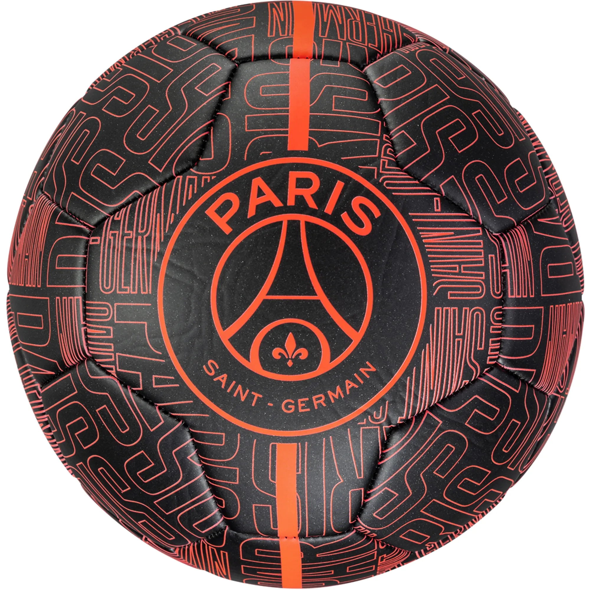 Paris Saint-Germain Metallic Football - Red - Size 5