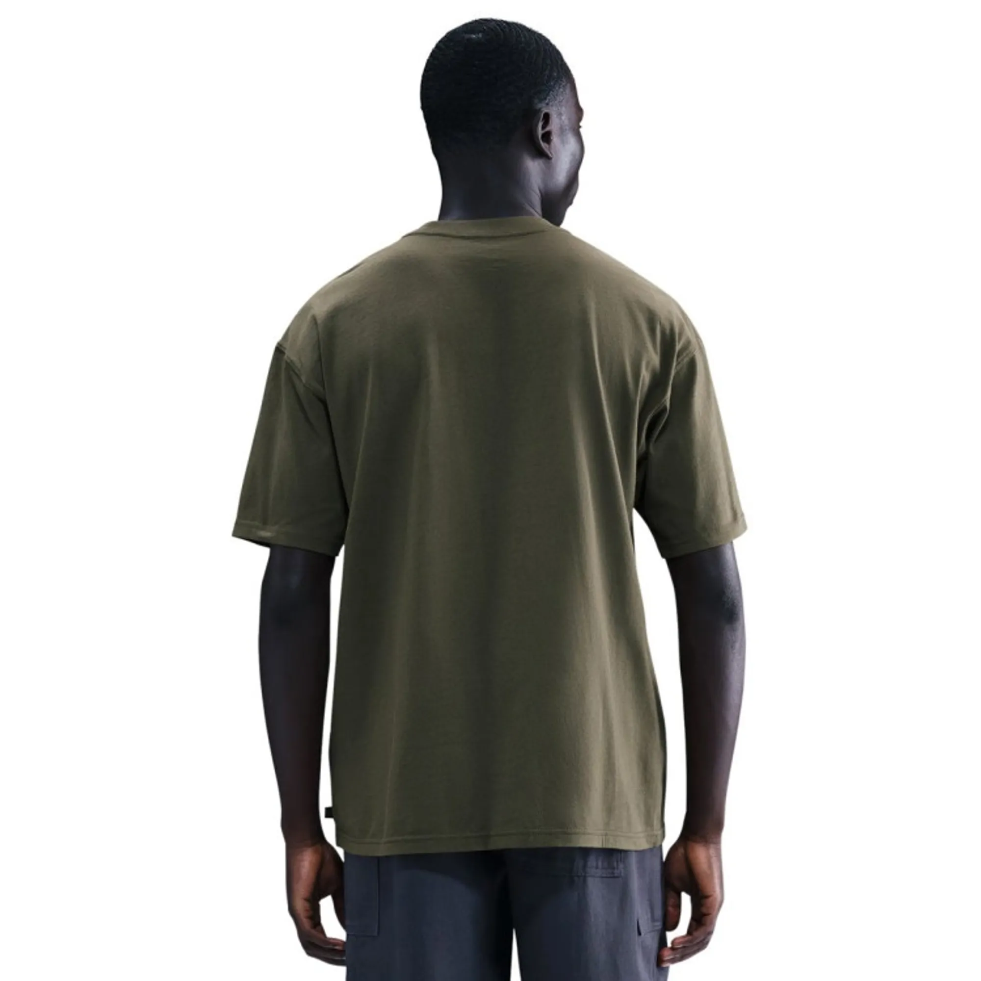 PSG Nike Peak Wordmark T-Shirt - Khaki