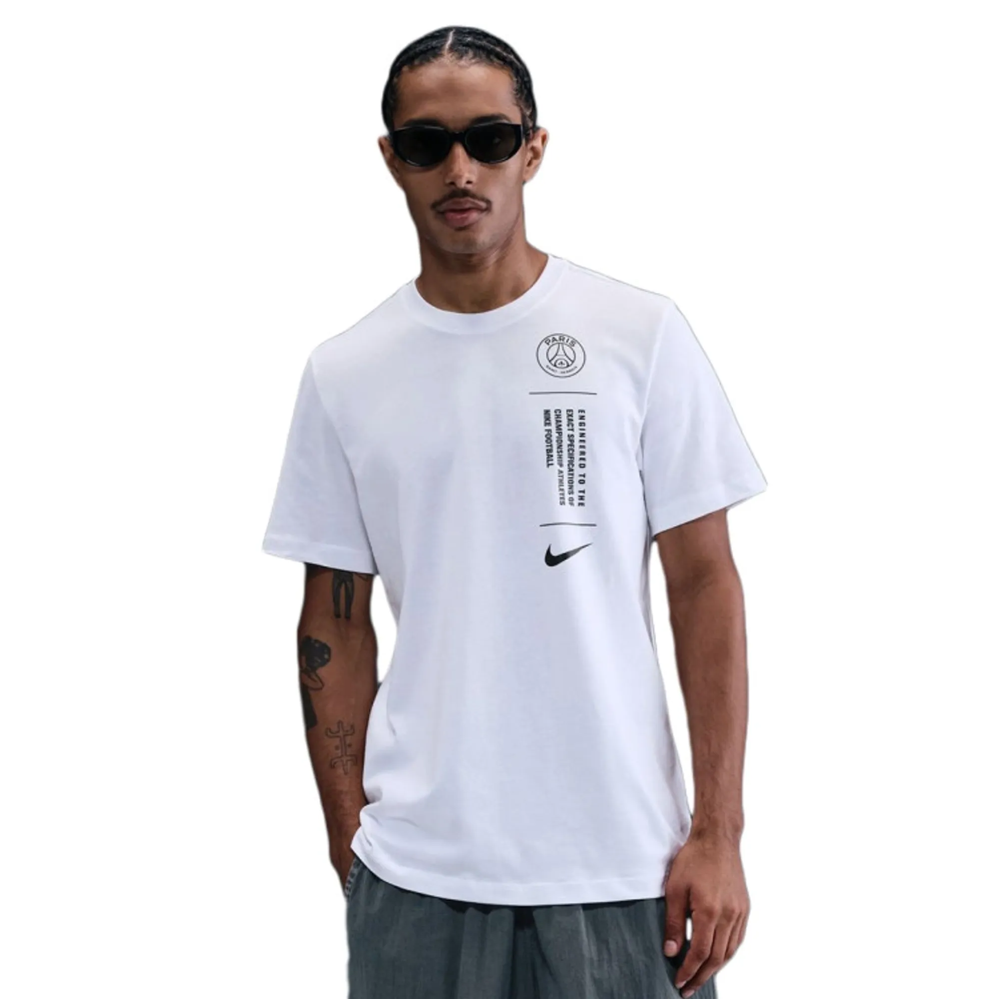 PSG Nike Football T-Shirt - White