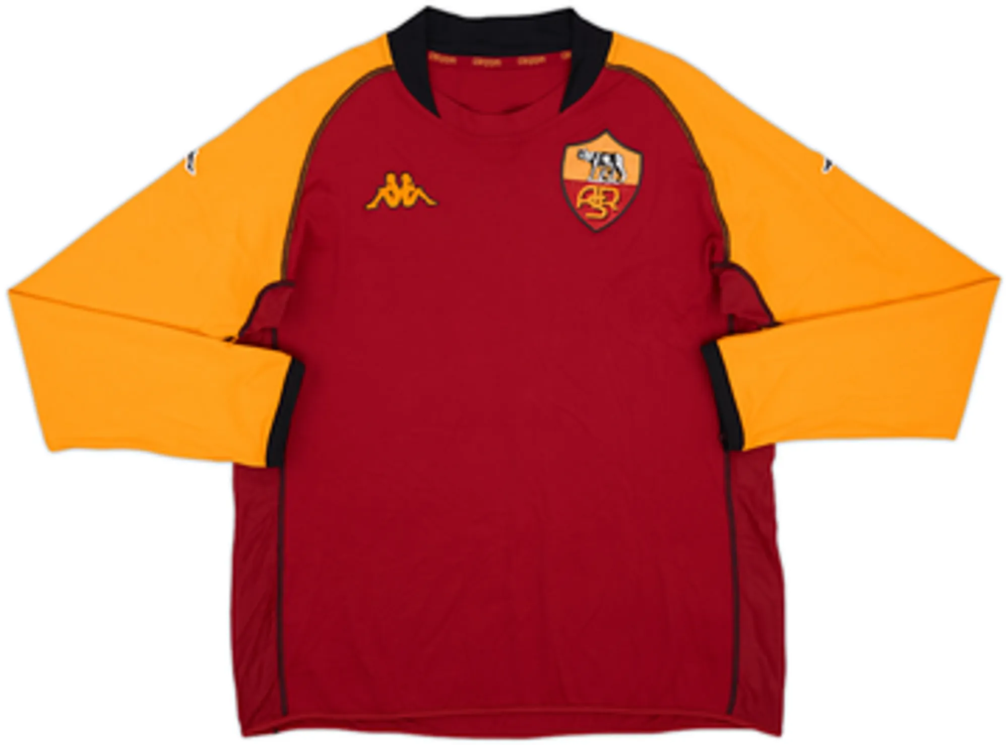 Kappa Roma Mens LS Home European Shirt 2002/03