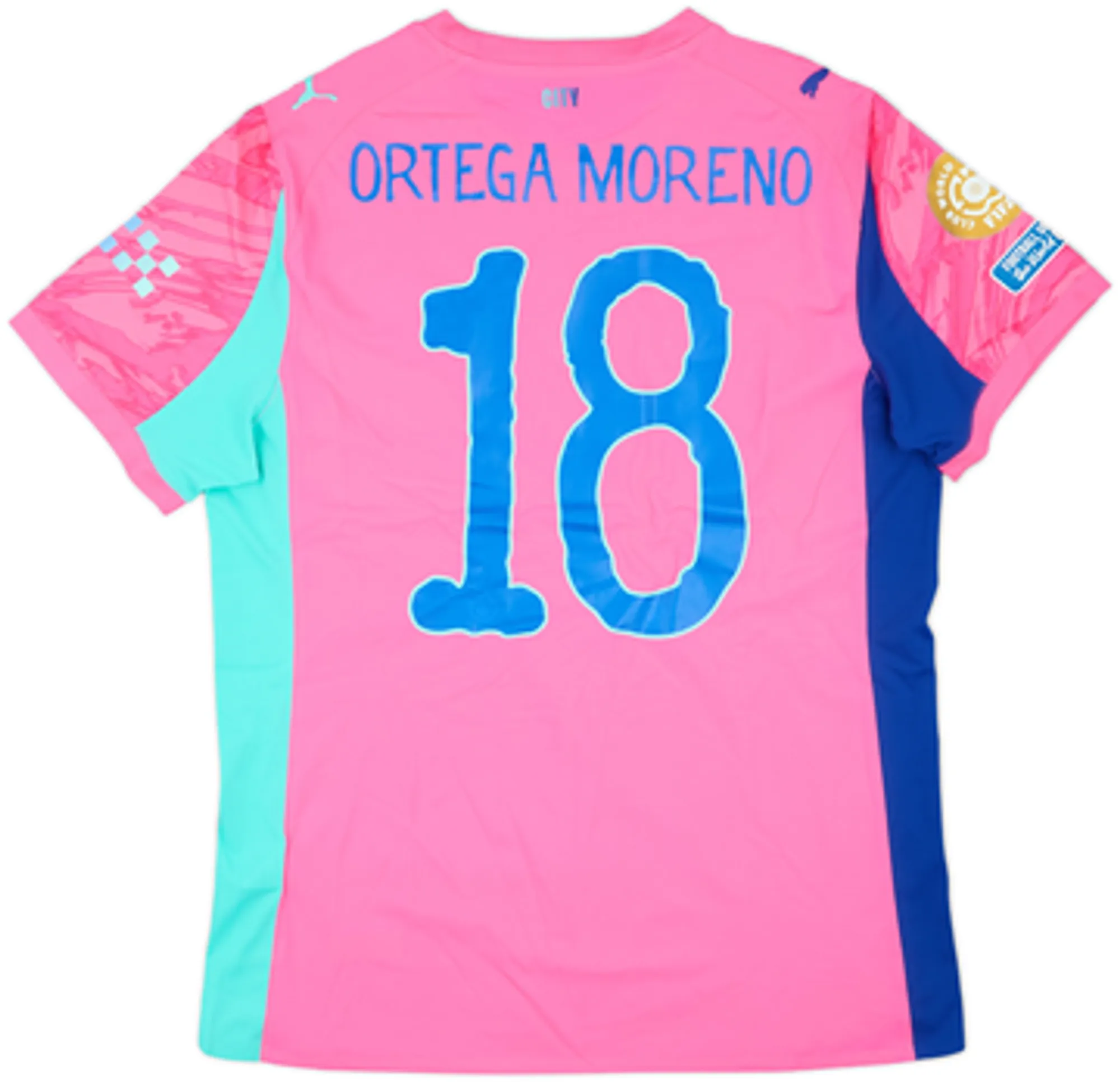 Puma Manchester City Mens LS Goalkeeper Player Issue Home Shirt 2025/26