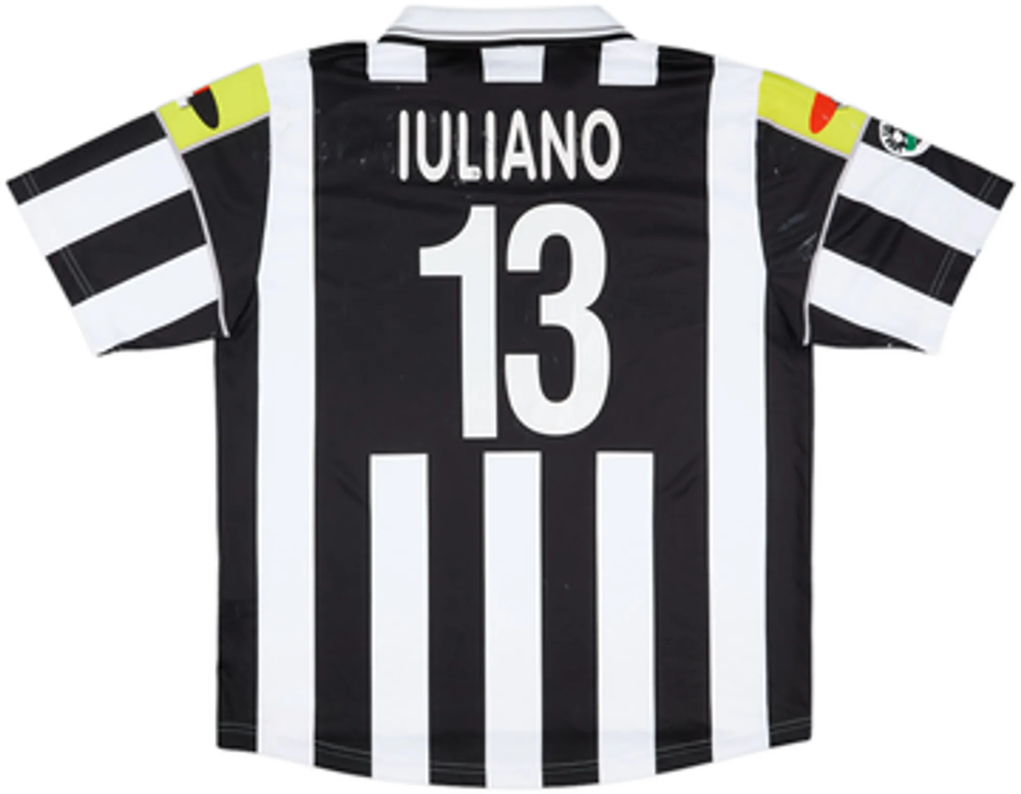 Lotto Juventus Mens SS Player Issue Home Shirt 2000/01