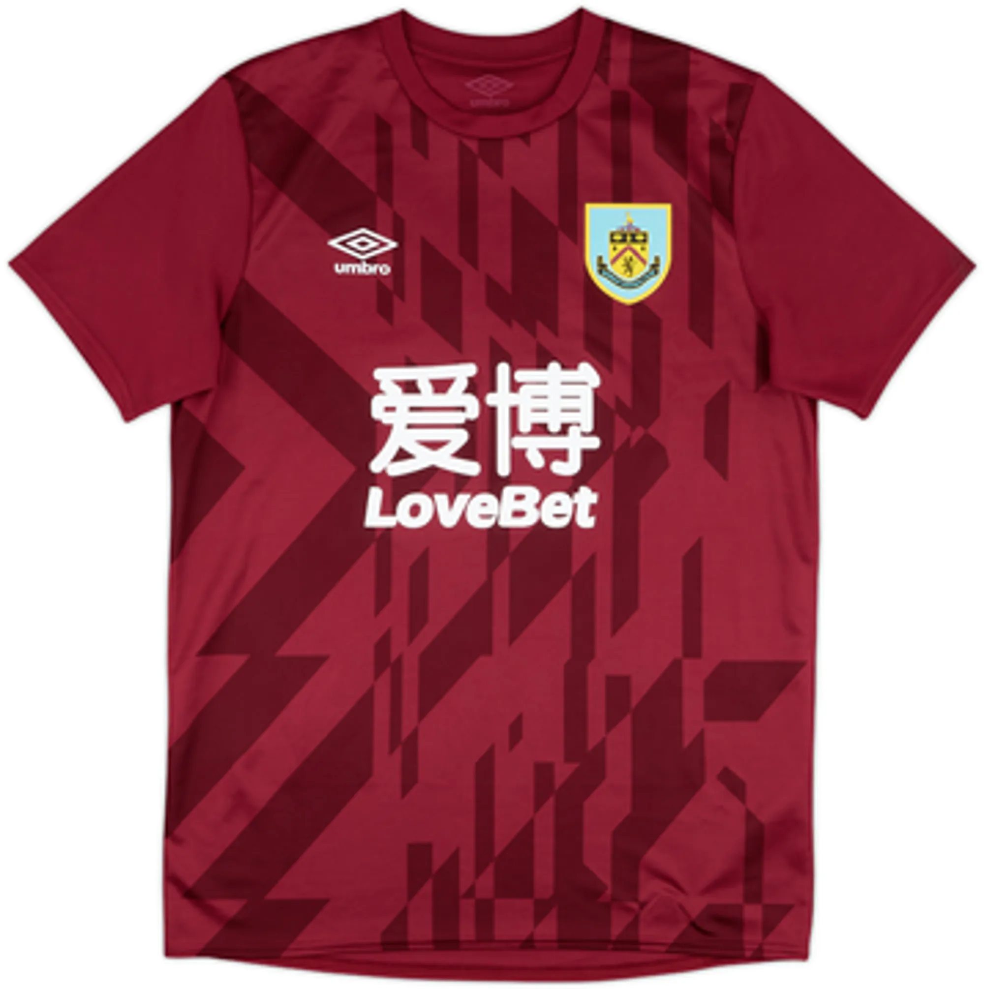 Umbro Burnley Mens SS Home Shirt 2019/20