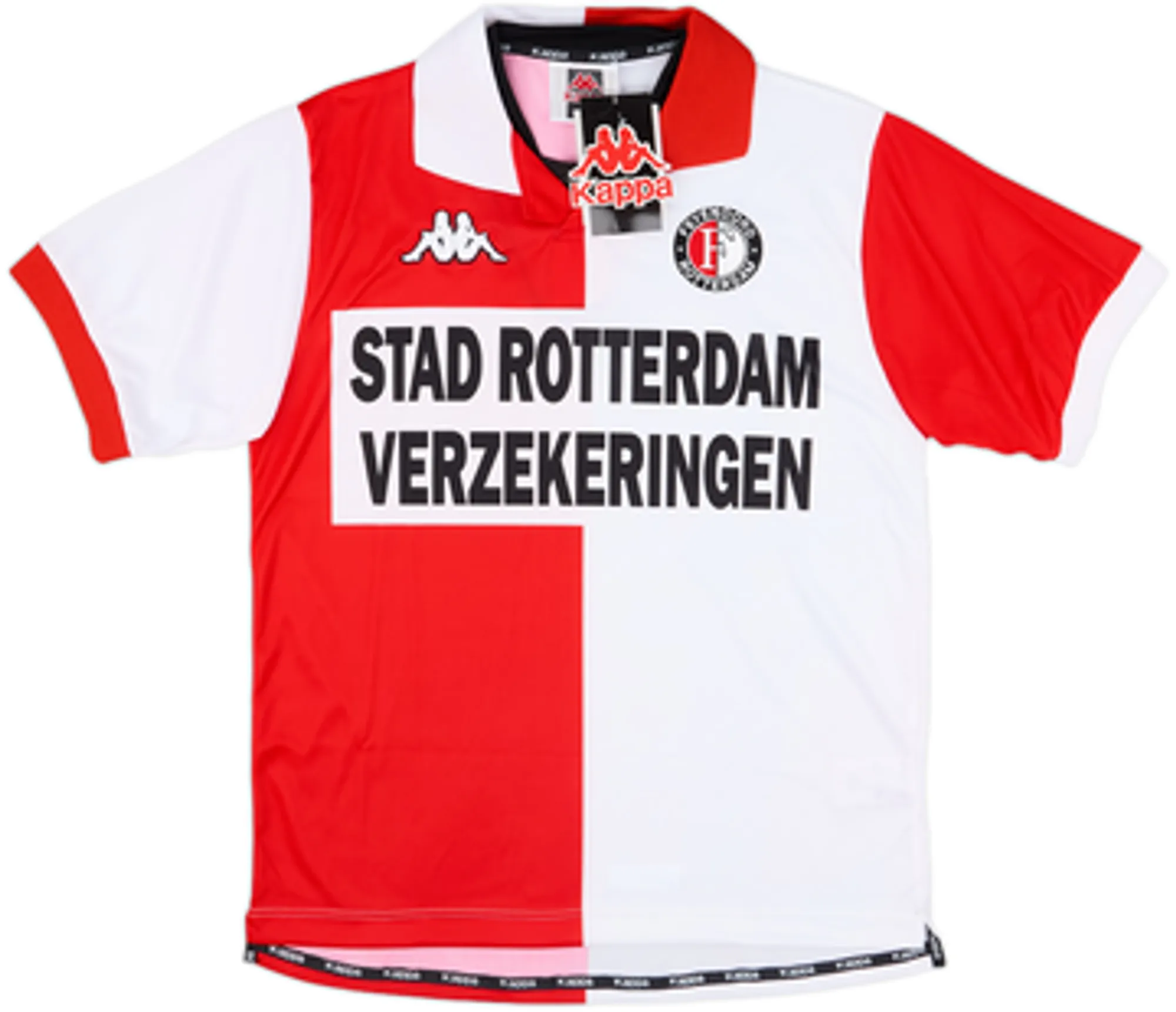Kappa Feyenoord Mens SS Home Shirt 2000/01