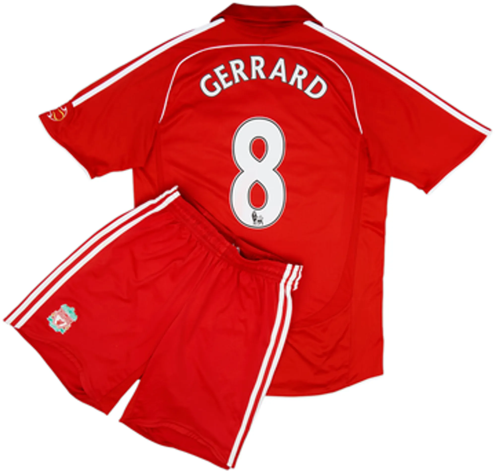 adidas Liverpool Mens SS Home Shirt 2006/08